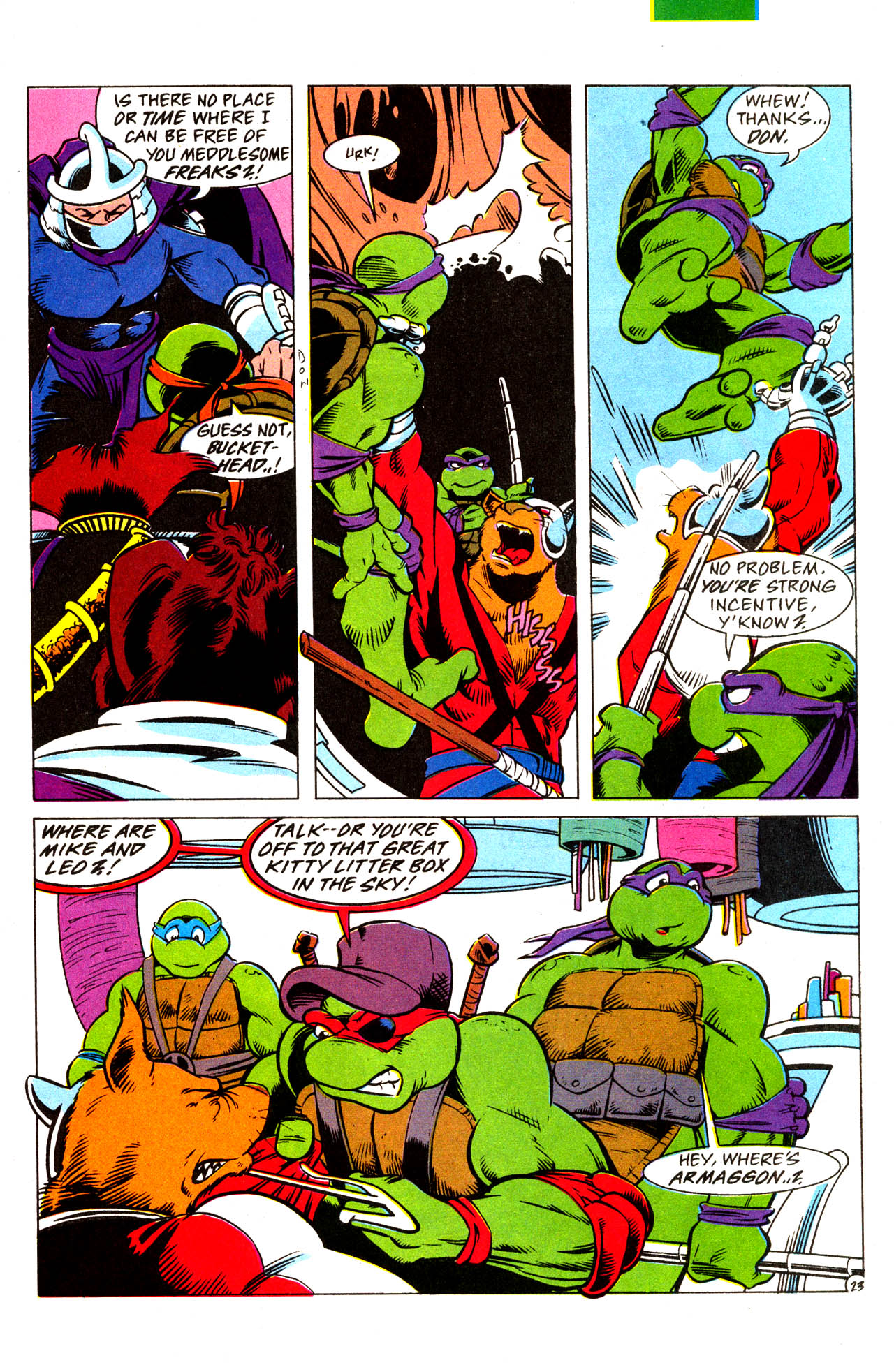 Read online Teenage Mutant Ninja Turtles Adventures (1989) comic -  Issue #43 - 25