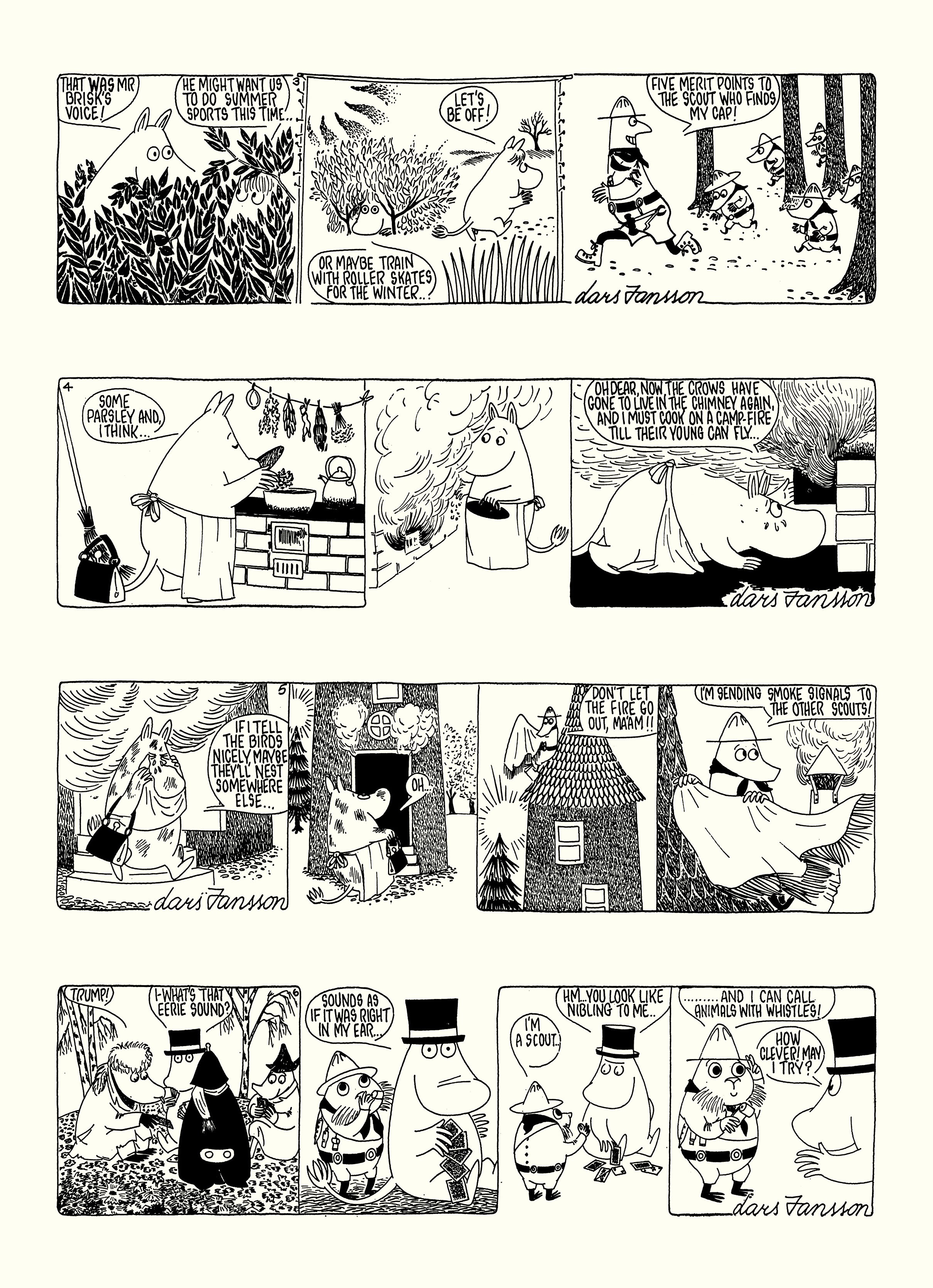 Read online Moomin: The Complete Lars Jansson Comic Strip comic -  Issue # TPB 7 - 28
