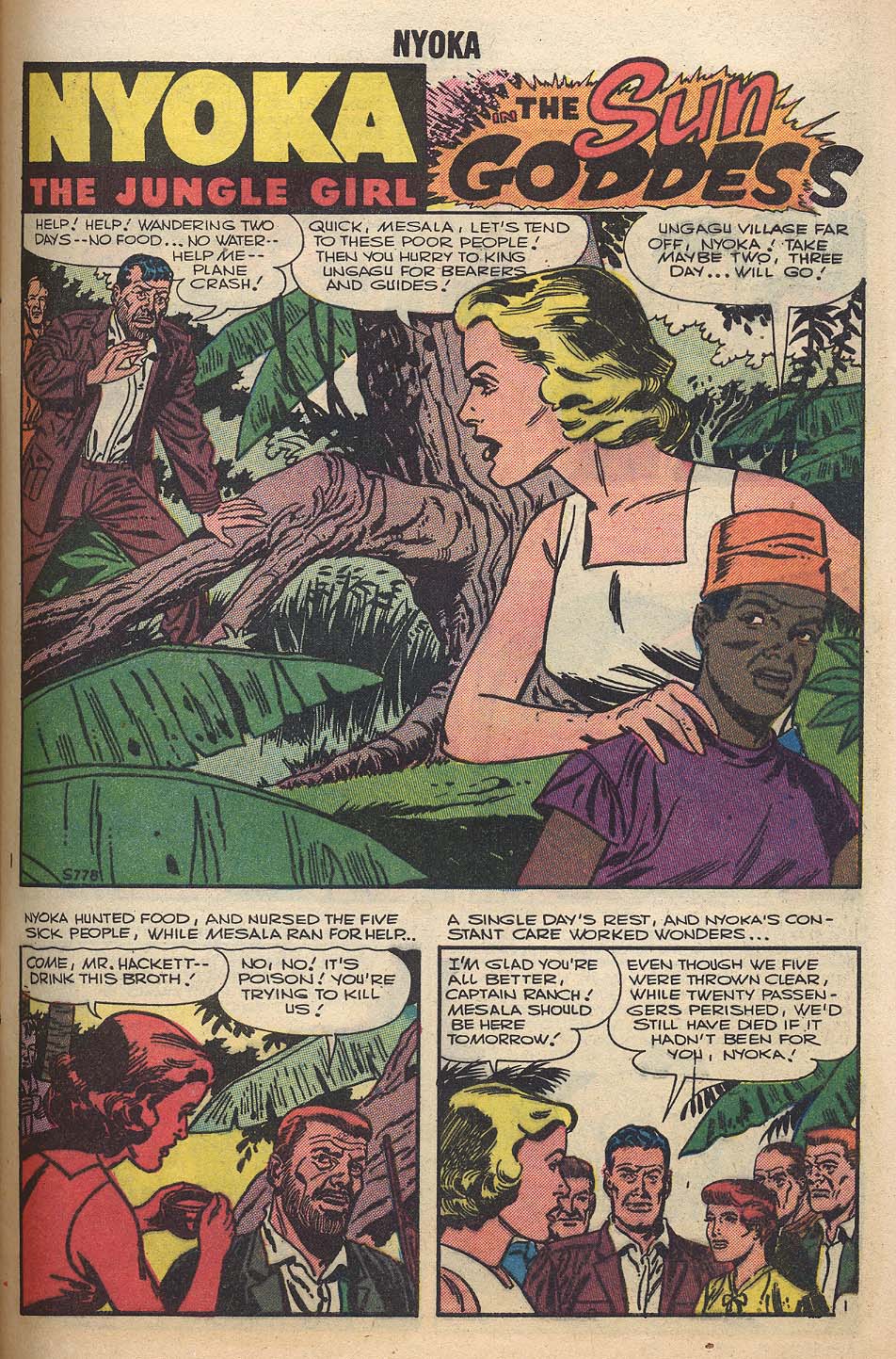 Read online Nyoka the Jungle Girl (1955) comic -  Issue #20 - 9