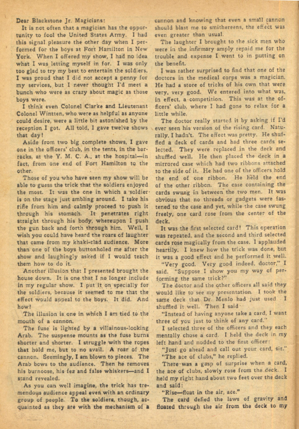 Read online Super-Magician Comics comic -  Issue #6 - 63