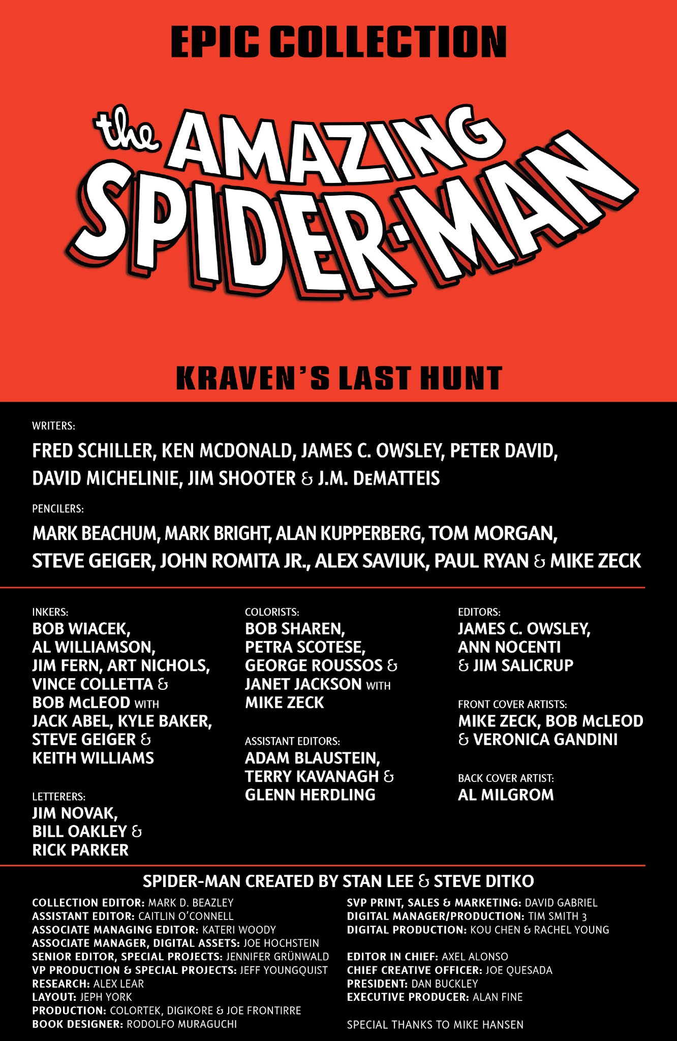 Read online Amazing Spider-Man Epic Collection comic -  Issue # Kraven's Last Hunt (Part 1) - 3