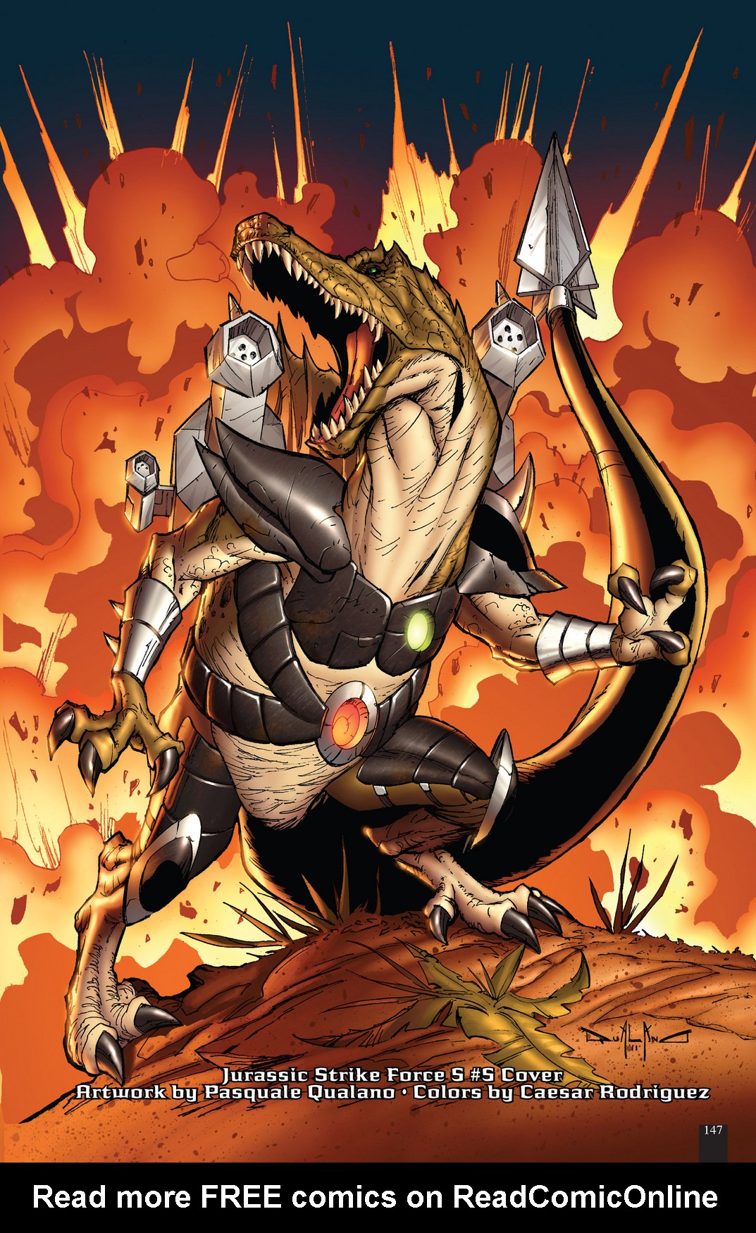 Read online Jurassic StrikeForce 5 comic -  Issue # _TPB - 149