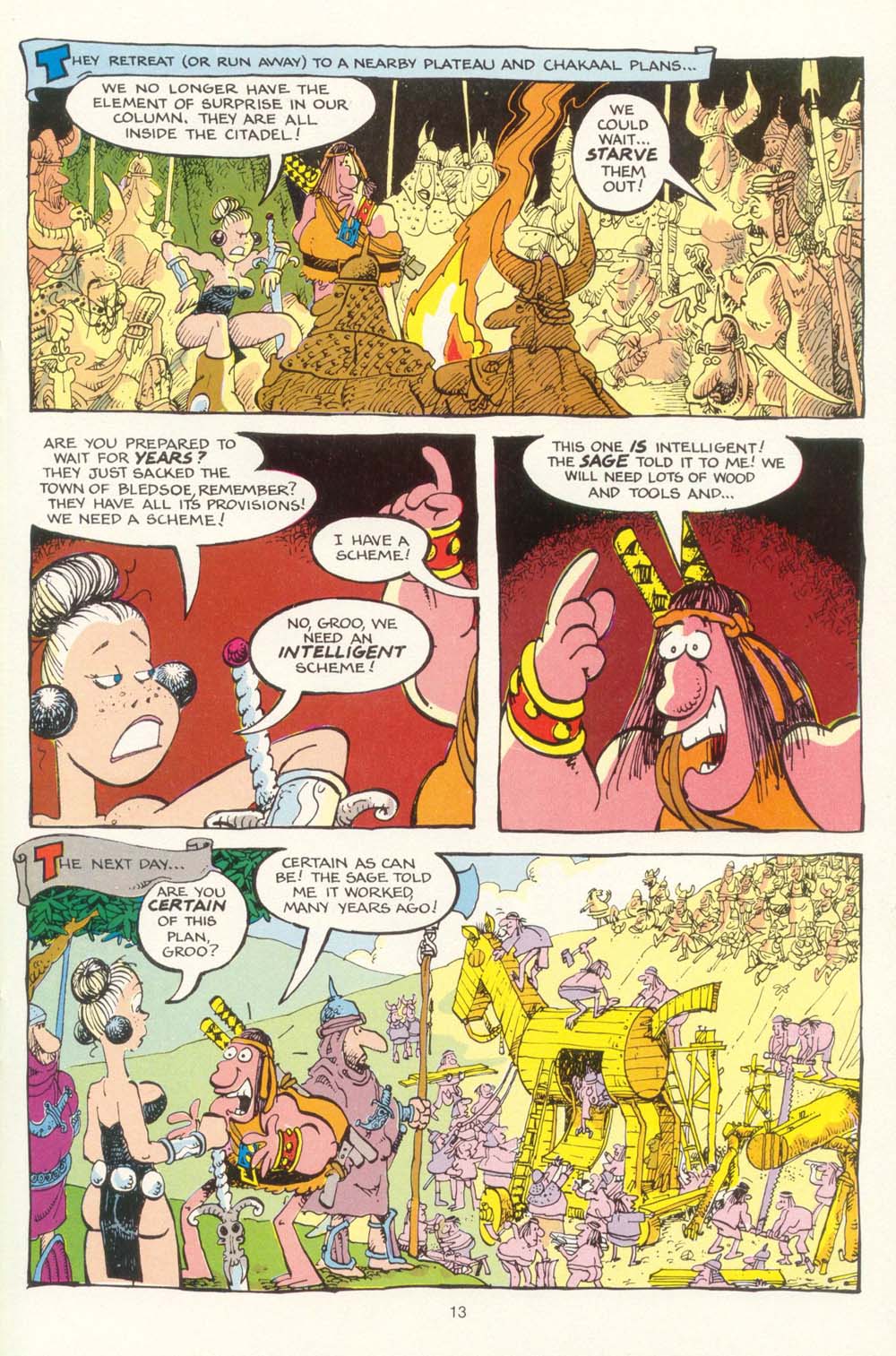 Read online Groo the Wanderer comic -  Issue #8 - 14
