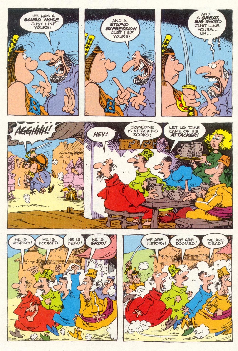 Read online Sergio Aragonés Groo the Wanderer comic -  Issue #91 - 12
