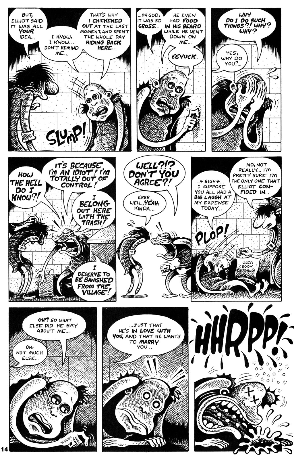 Read online Hate comic -  Issue #10 - 16