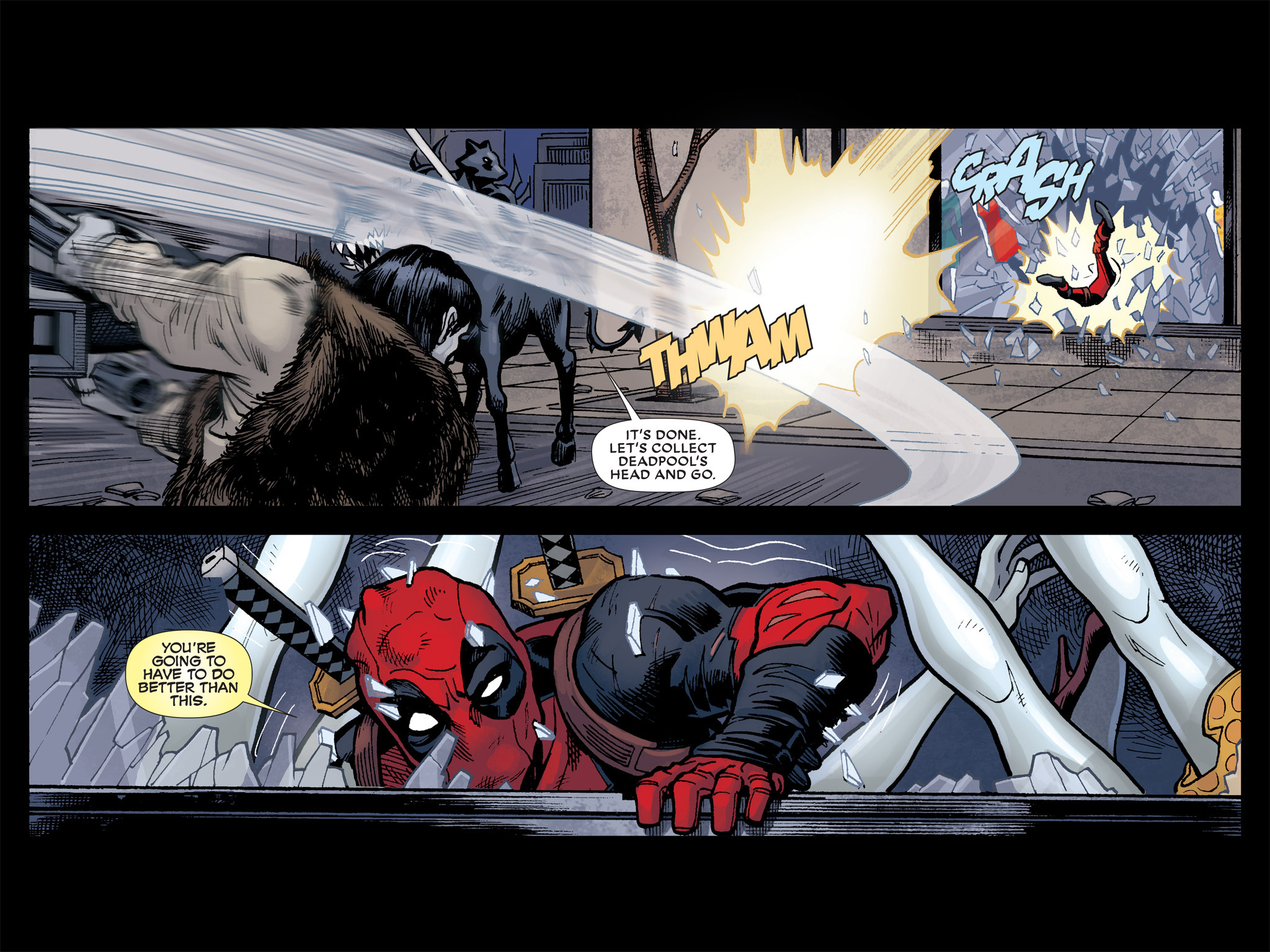 Read online Deadpool: The Gauntlet Infinite Comic comic -  Issue #10 - 12