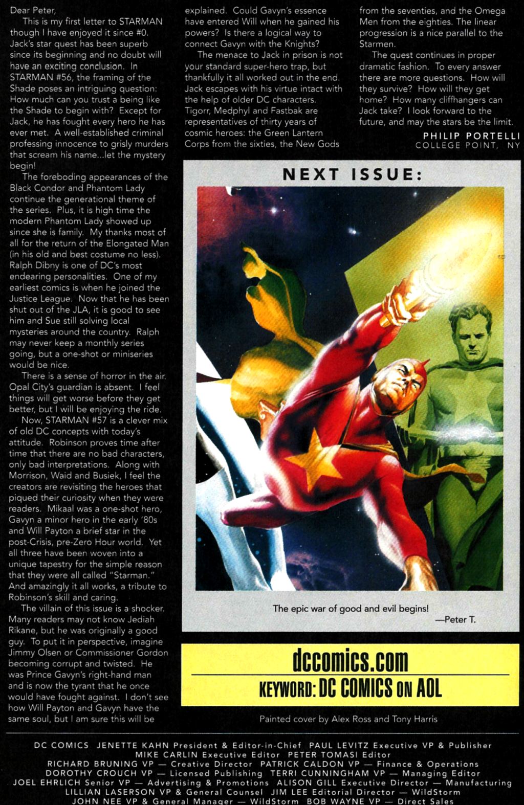 Read online Starman (1994) comic -  Issue #61 - 22