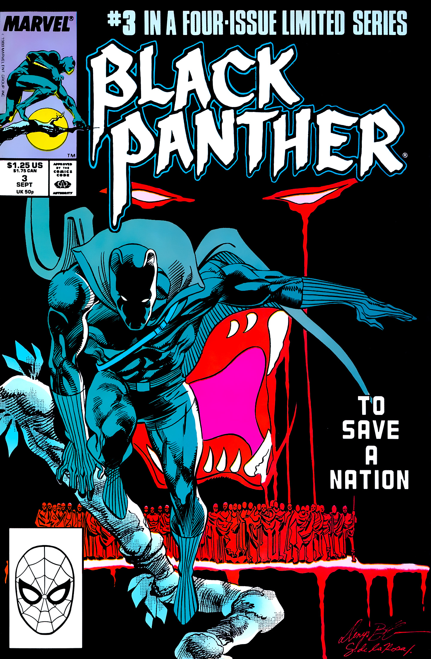 Read online Black Panther (1988) comic -  Issue #3 - 1