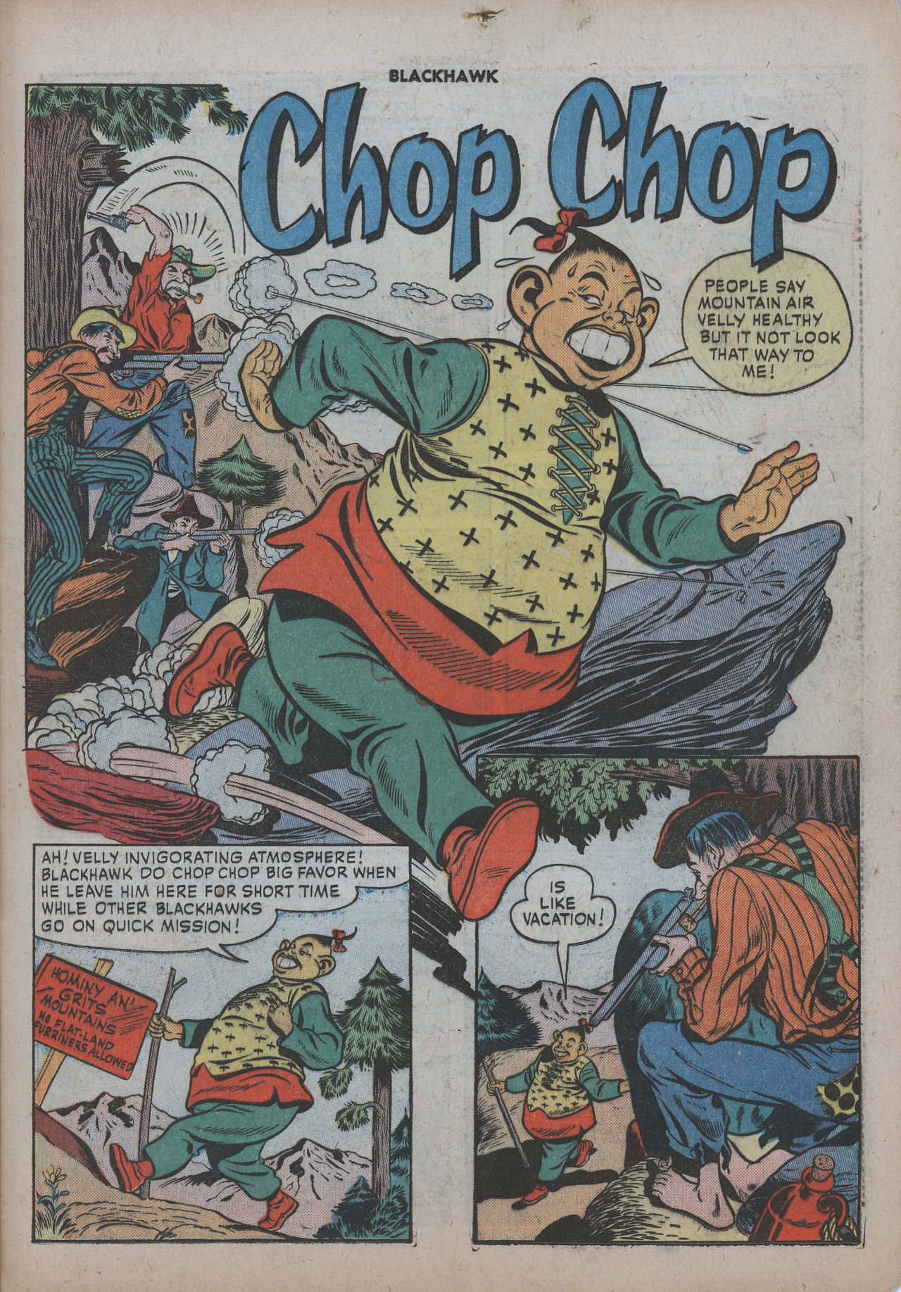 Read online Blackhawk (1957) comic -  Issue #34 - 36