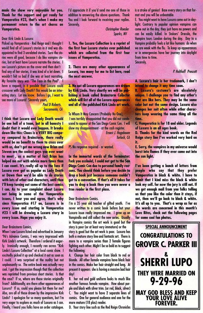 Read online Vamperotica comic -  Issue #19 - 30