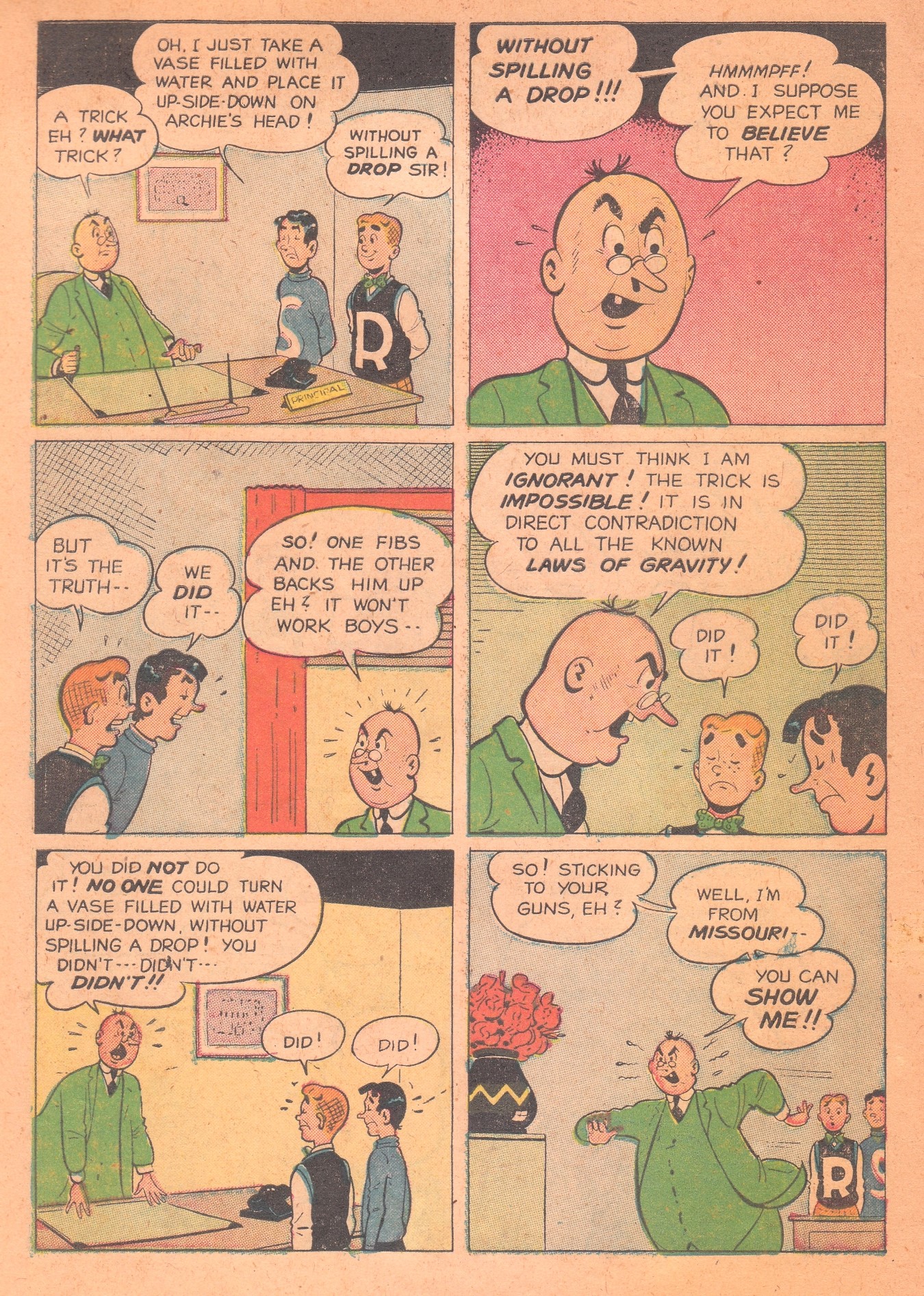 Read online Archie's Pal Jughead comic -  Issue #9 - 7