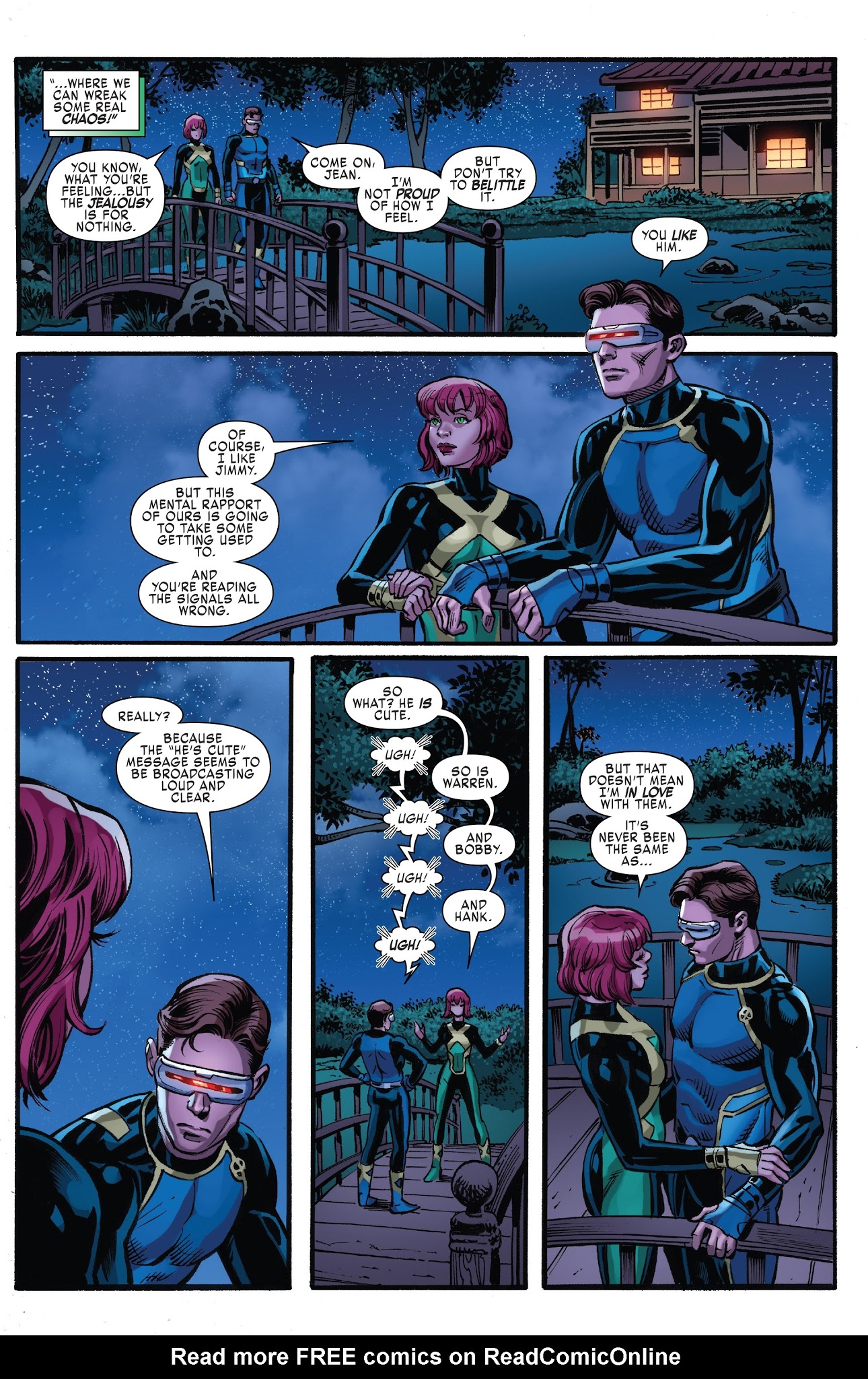 Read online X-Men: Blue comic -  Issue #10 - 17