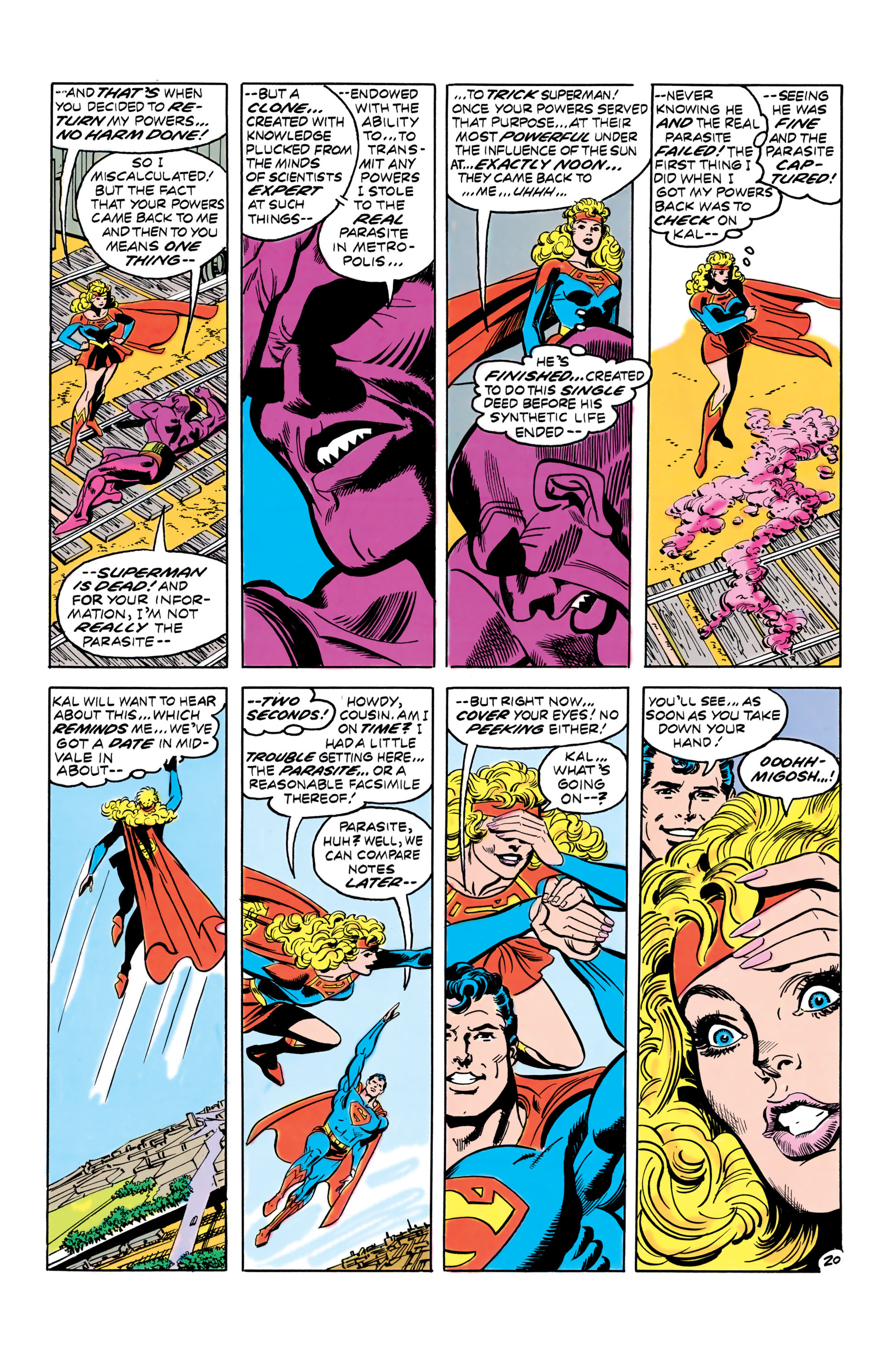 Read online Supergirl (1982) comic -  Issue #20 - 21