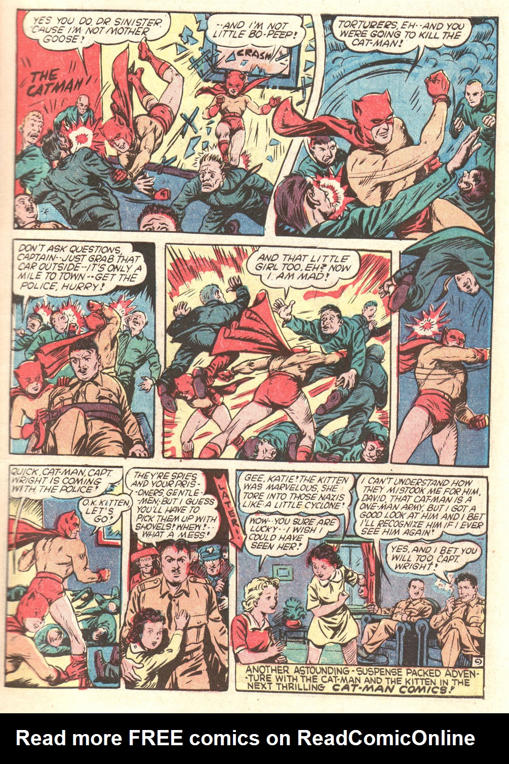 Read online Cat-Man Comics comic -  Issue #13 - 10