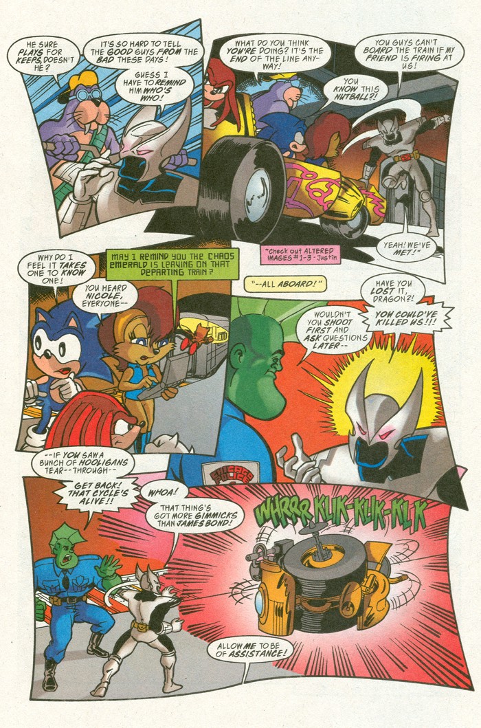 Read online Sonic Super Special comic -  Issue #7 - Exiles crossover - 27