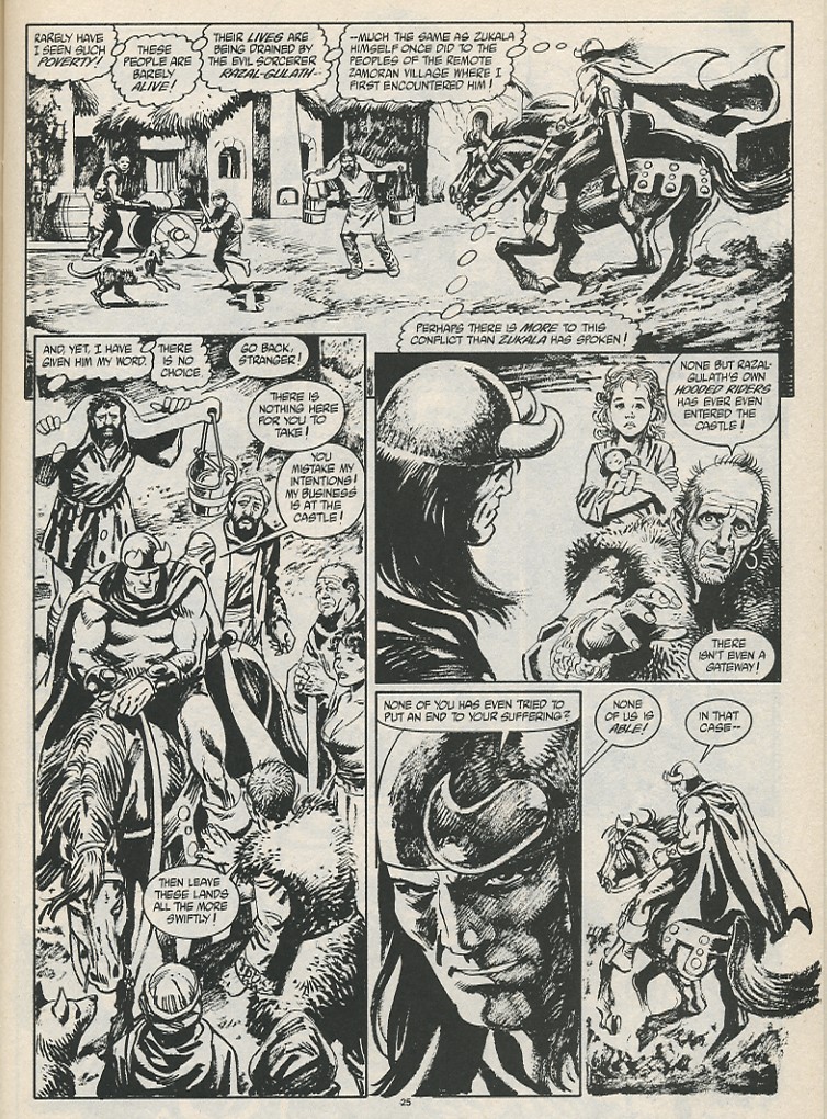 Read online The Savage Sword Of Conan comic -  Issue #189 - 27