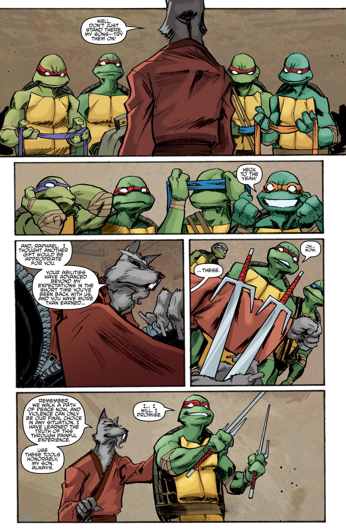 Read online Teenage Mutant Ninja Turtles: The IDW Collection comic -  Issue # TPB 1 (Part 2) - 31