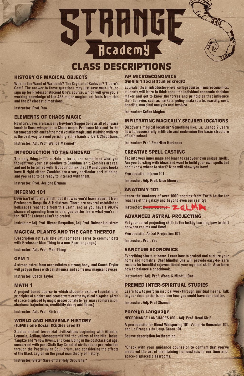 Read online Strange Academy comic -  Issue # _First Class Collection (Part 1) - 56