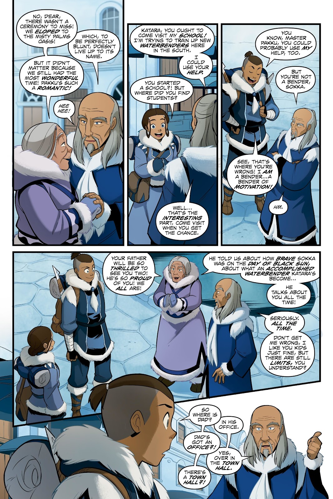 Avatar: The Last Airbender--North and South Omnibus issue TPB (Part 1) - Page 23