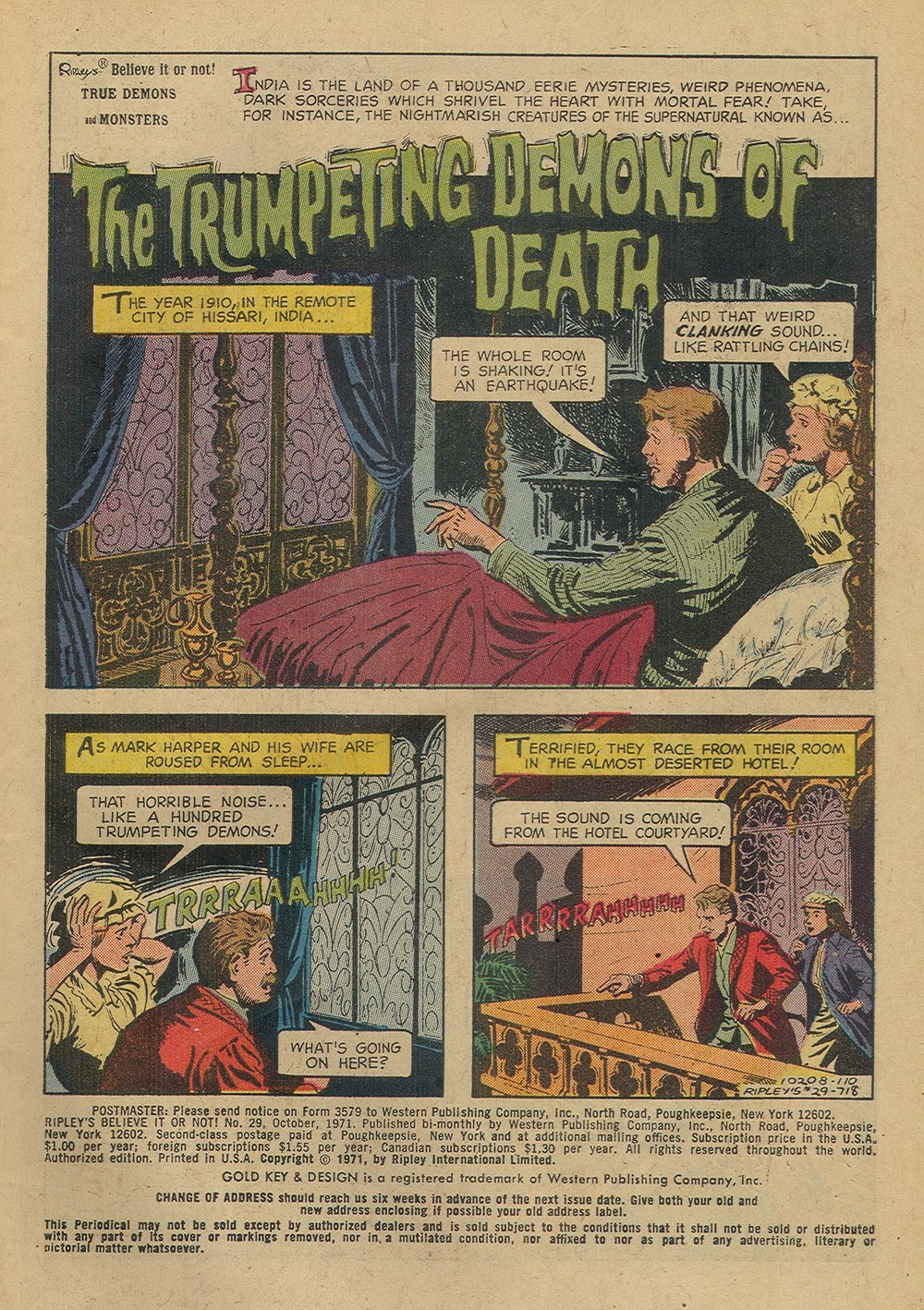 Read online Ripley's Believe it or Not! (1965) comic -  Issue #29 - 3