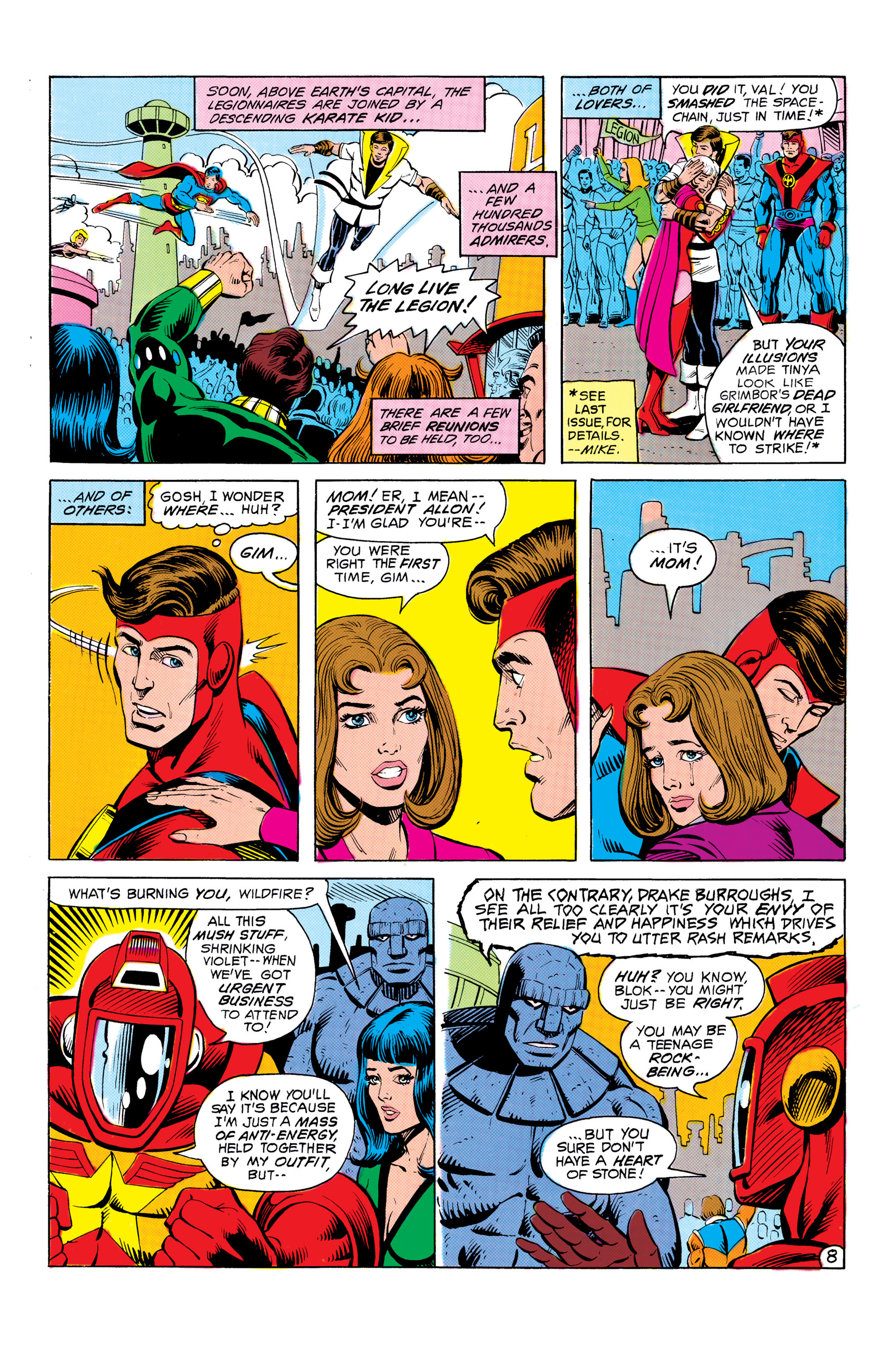 Read online Legion of Super-Heroes (1980) comic -  Issue #280 - 9