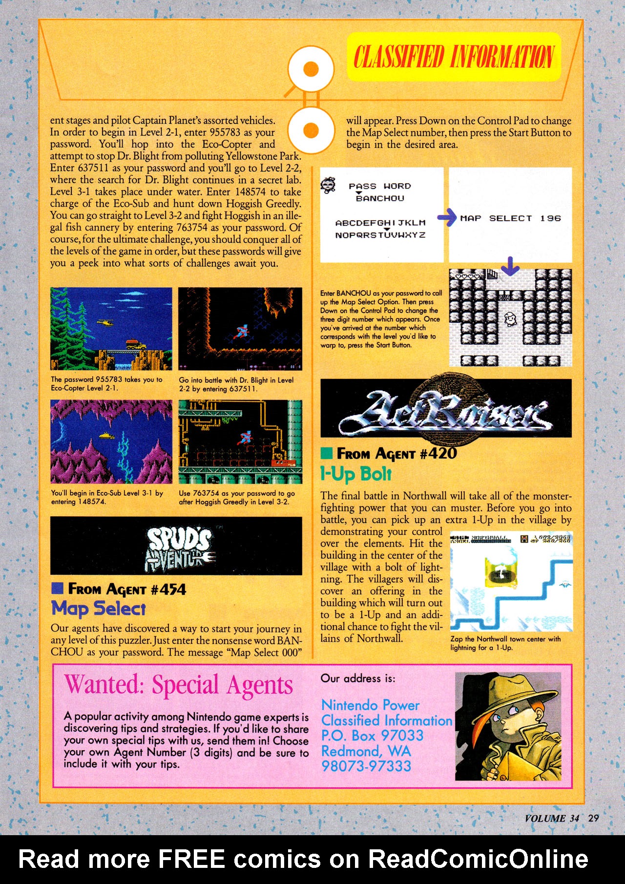 Read online Nintendo Power comic -  Issue #34 - 31