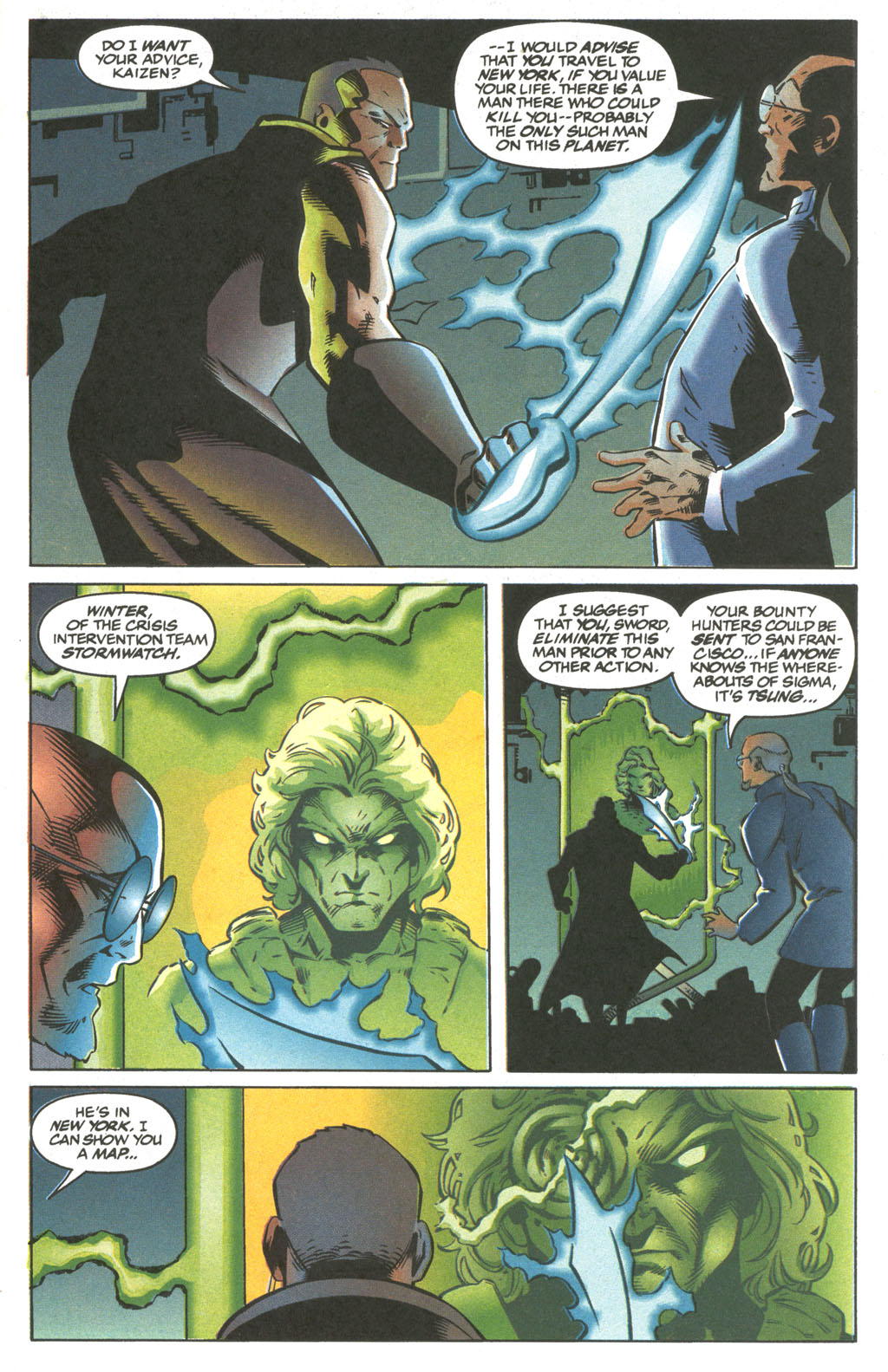 Read online Sword of Damocles comic -  Issue #1 - 16