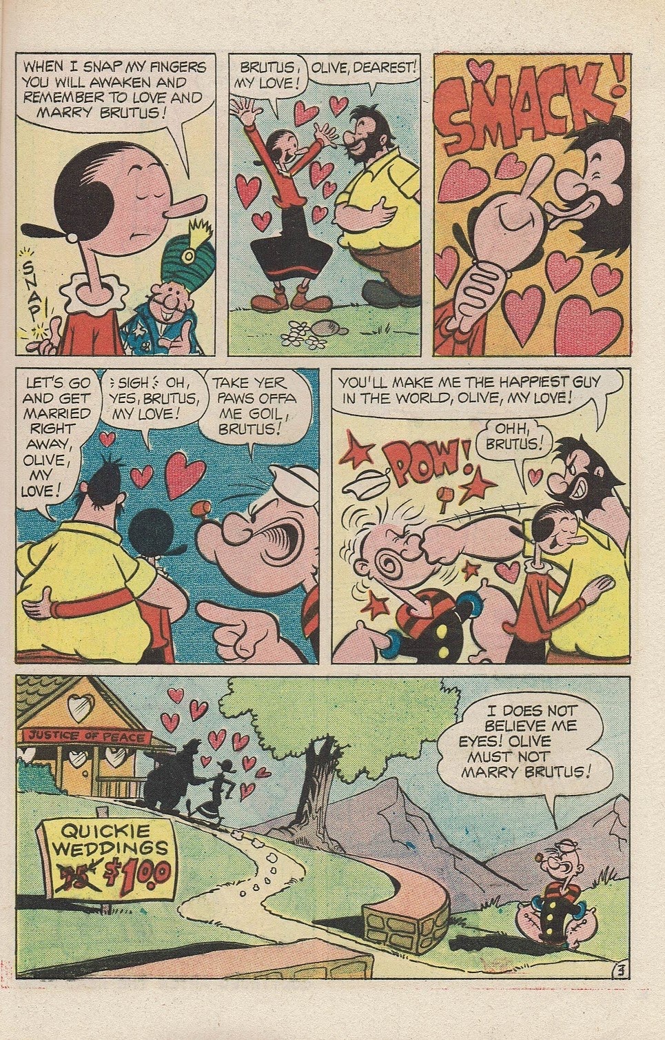 Read online Popeye (1948) comic -  Issue #113 - 5