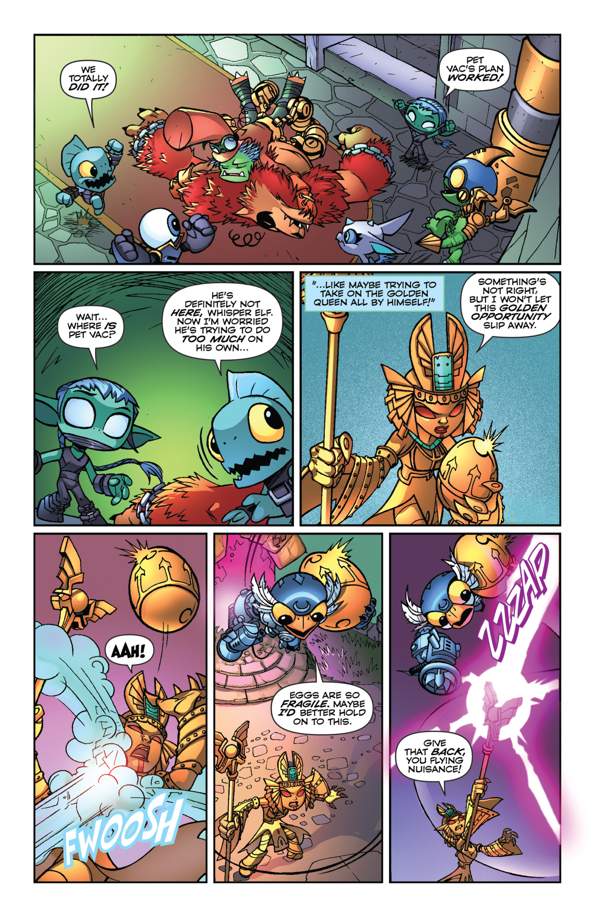 Read online Skylanders comic -  Issue #12 - 17