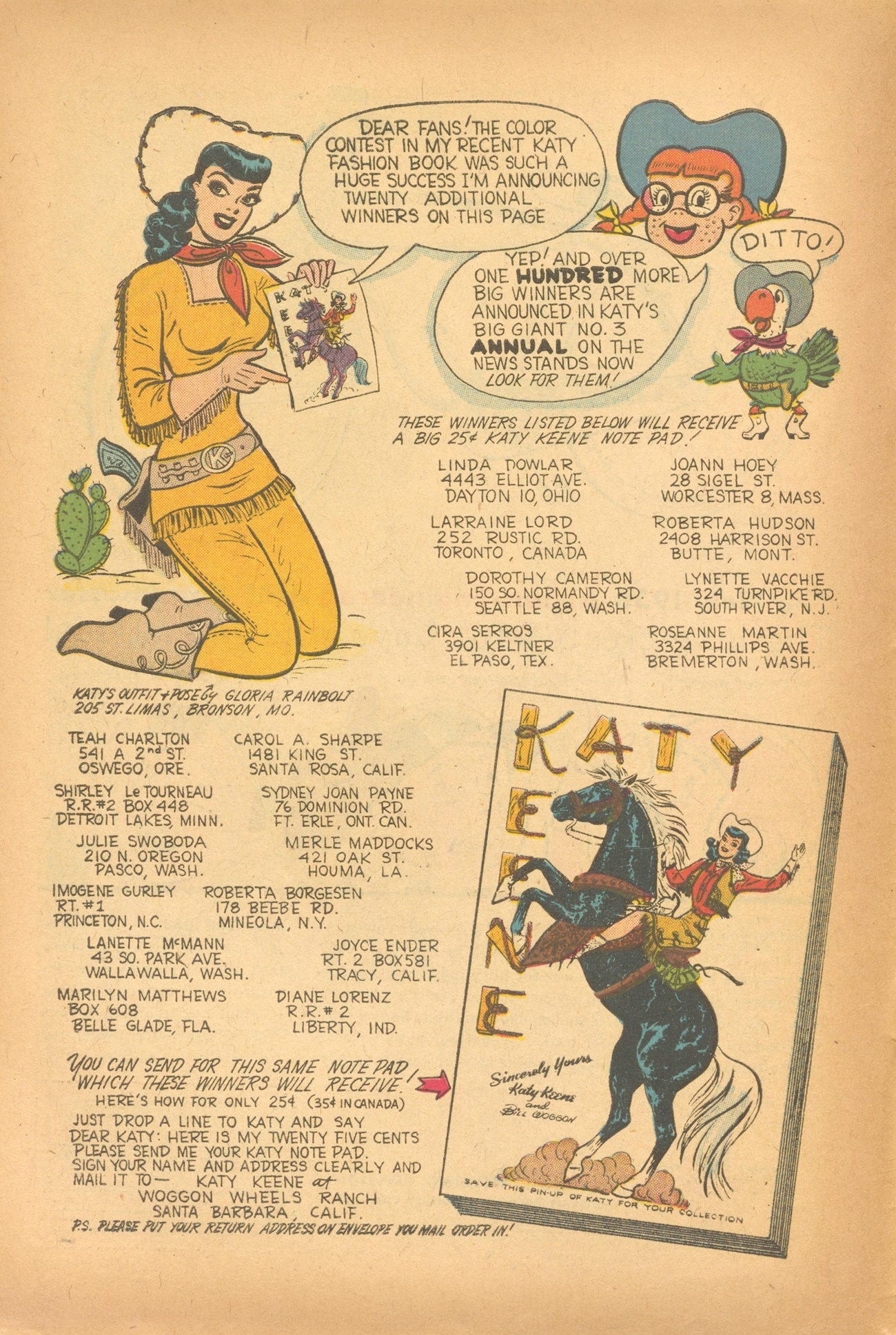 Read online Katy Keene (1949) comic -  Issue #30 - 10