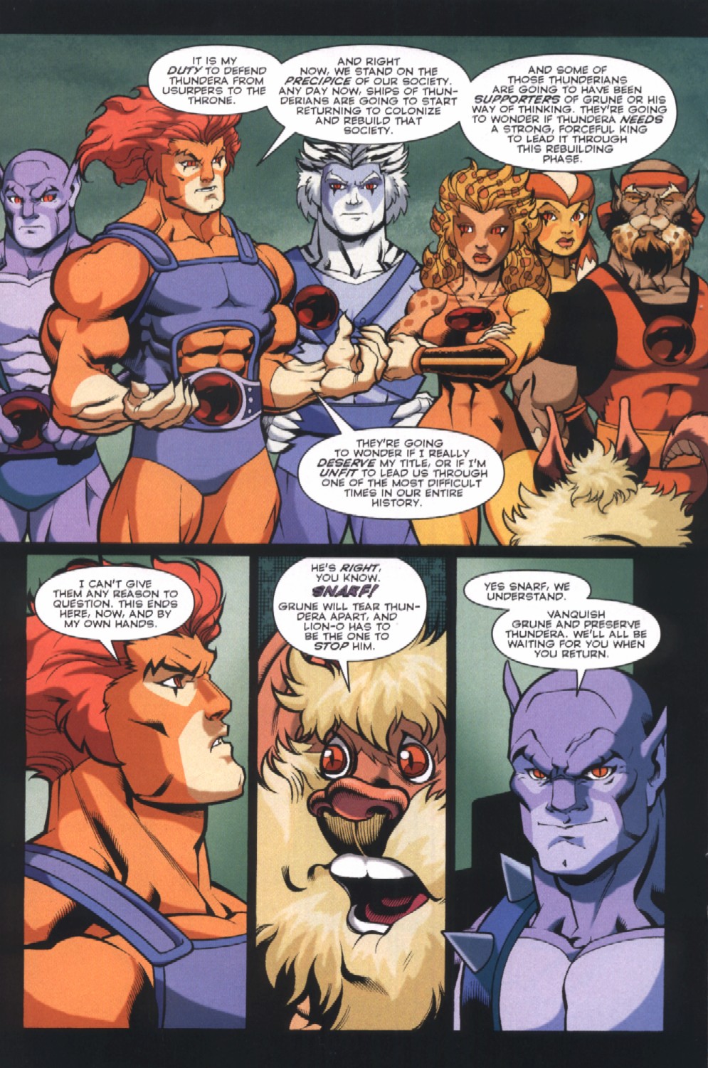 Read online ThunderCats (2002) comic -  Issue #5 - 12