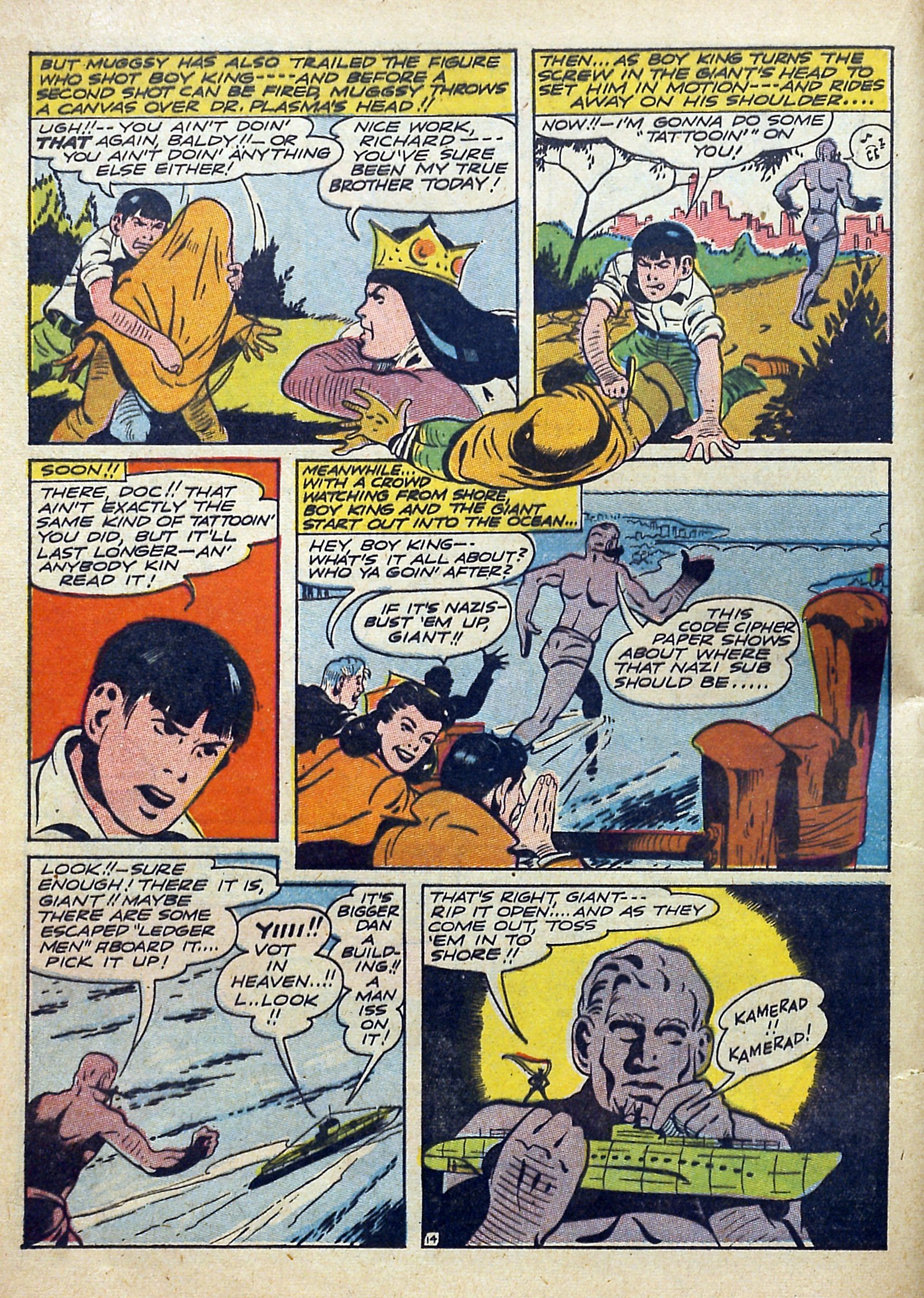 Read online Clue Comics comic -  Issue #7 - 16