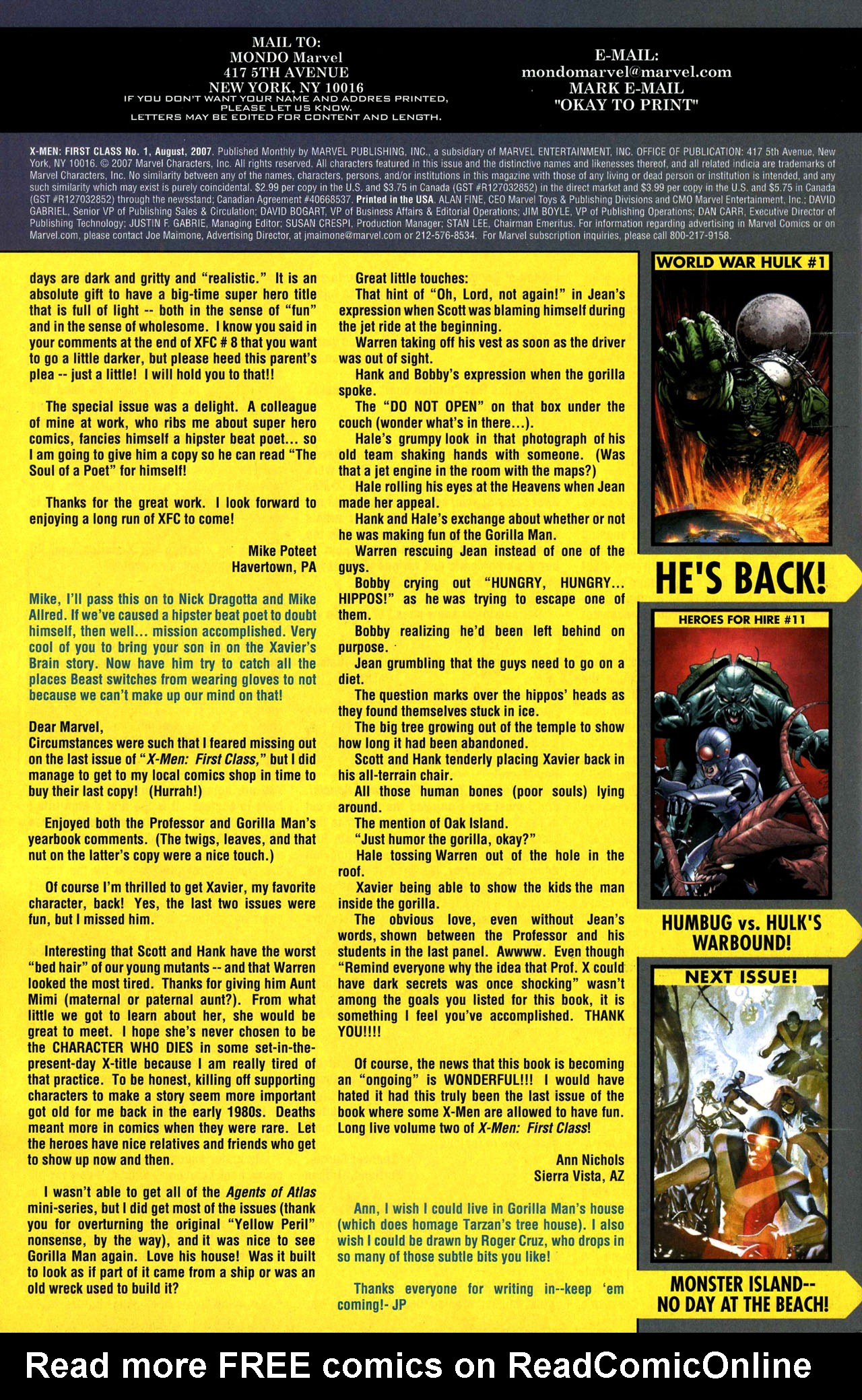 Read online X-Men: First Class (2007) comic -  Issue #1 - 25