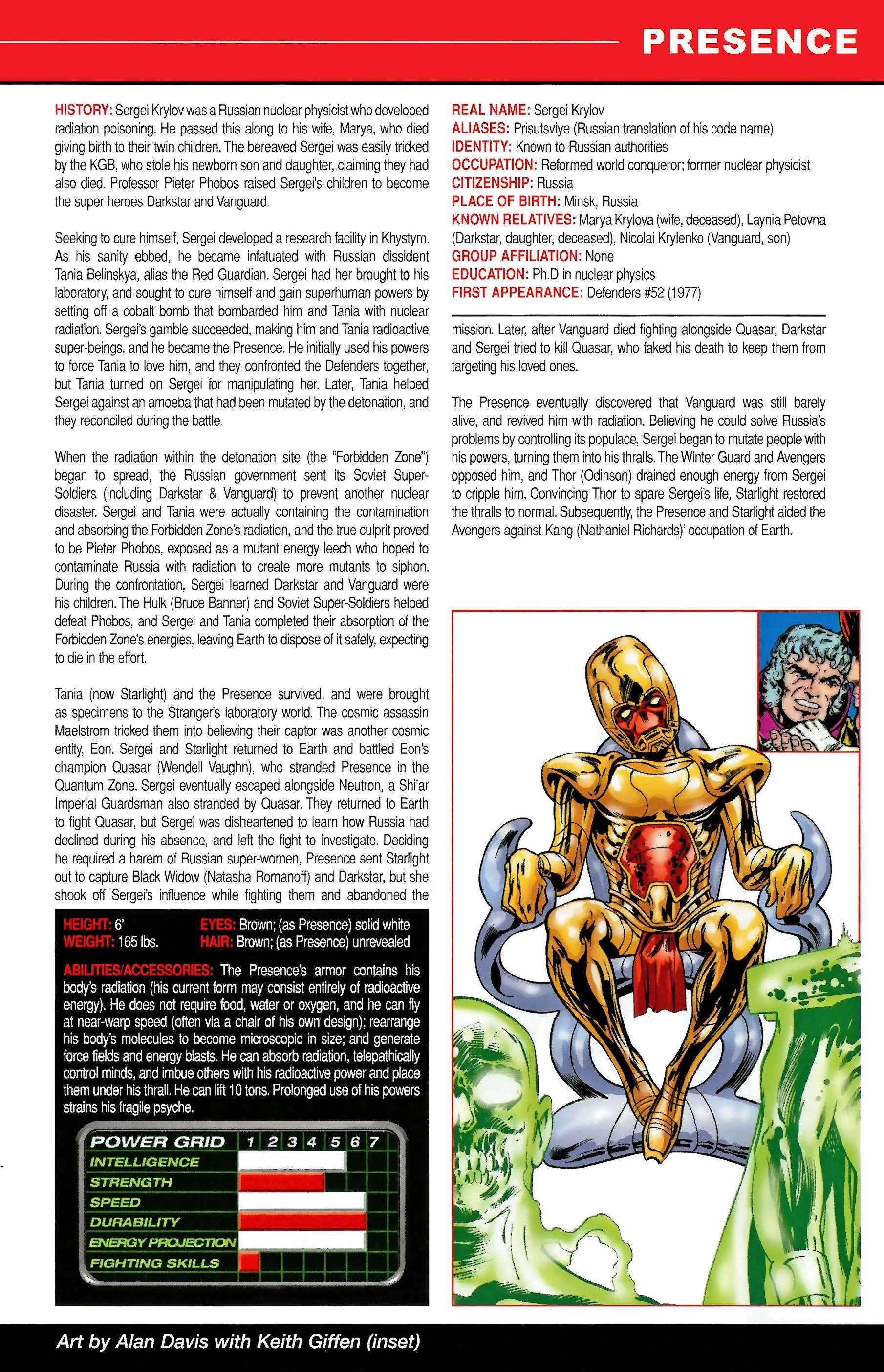 Read online Official Handbook of the Marvel Universe A to Z comic -  Issue # TPB 9 (Part 1) - 31