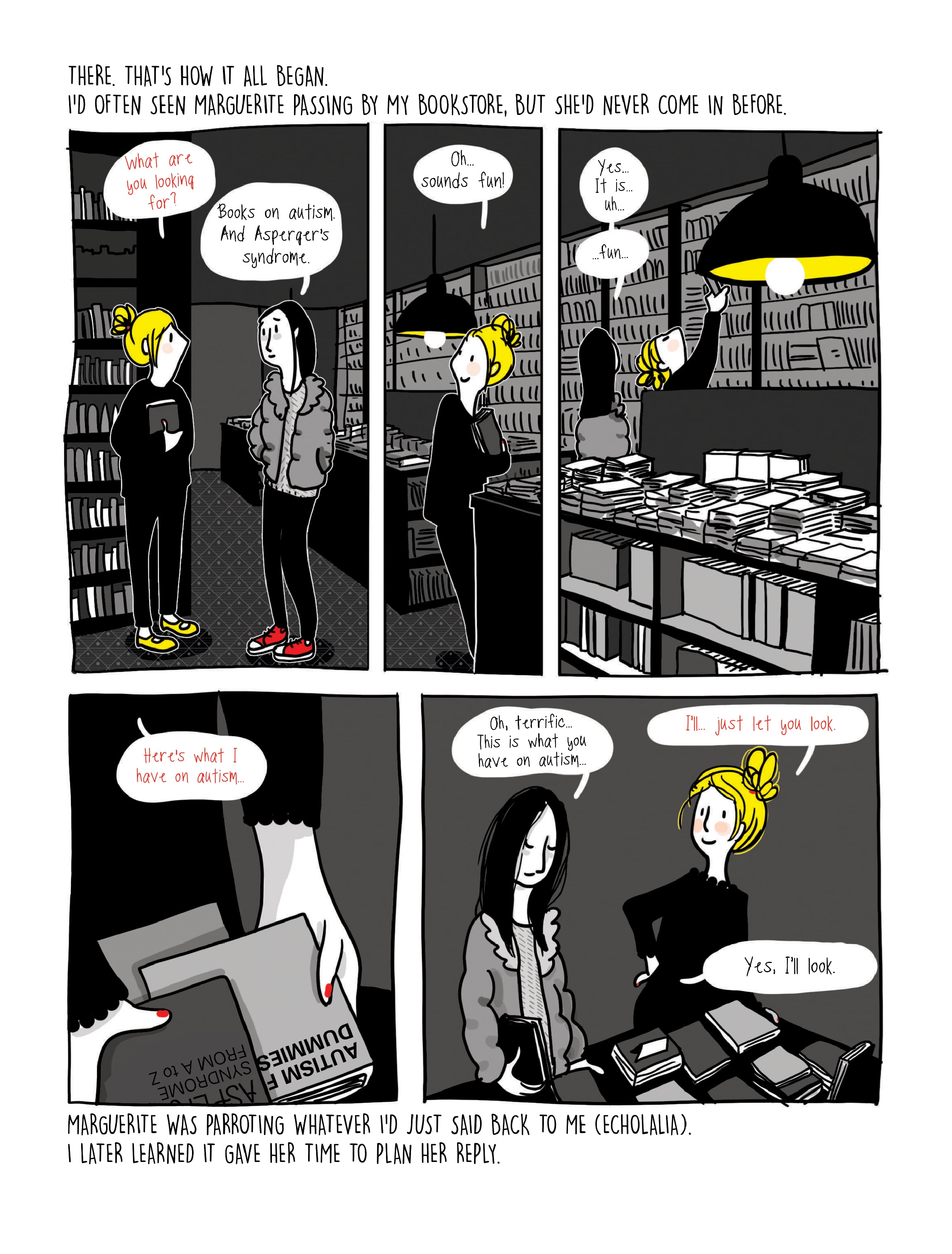 Read online Invisible Differences: A Story of Asperger's, Adulting, and Living A Life In Full Color comic -  Issue # TPB (Part 2) - 6
