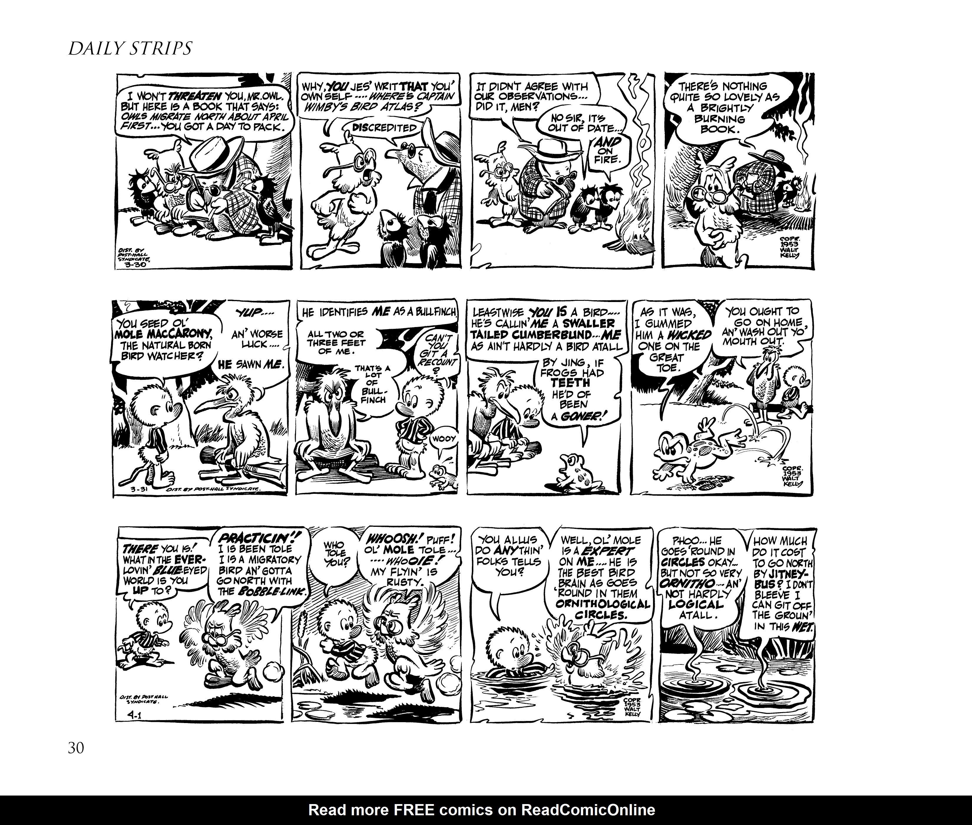 Read online Pogo by Walt Kelly: The Complete Syndicated Comic Strips comic -  Issue # TPB 3 (Part 1) - 42