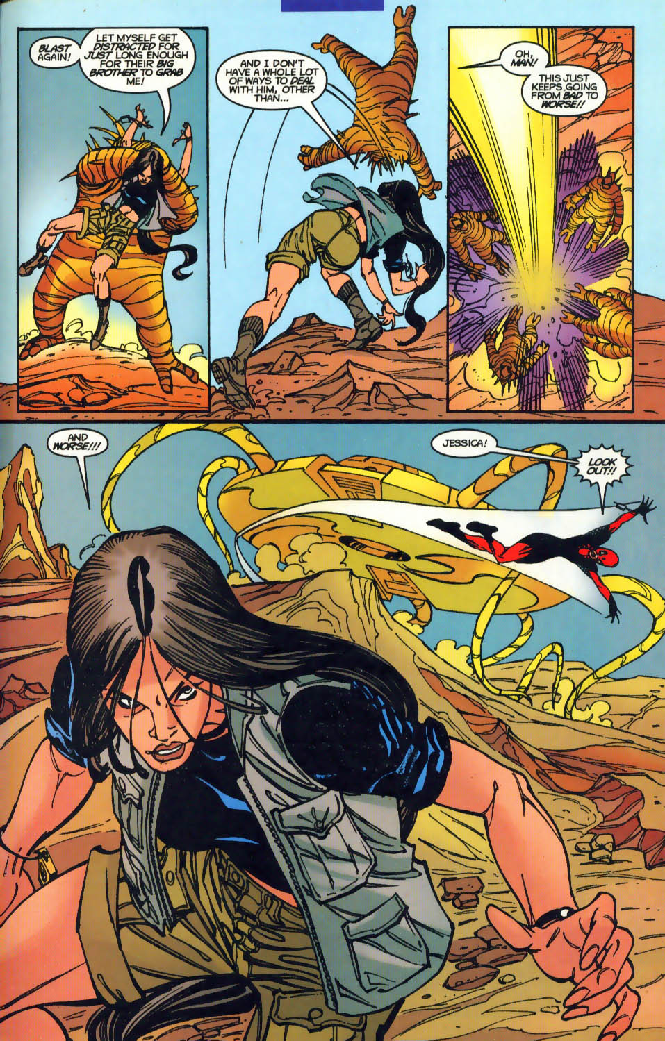 Read online Spider-Woman (1999) comic -  Issue #7 - 21