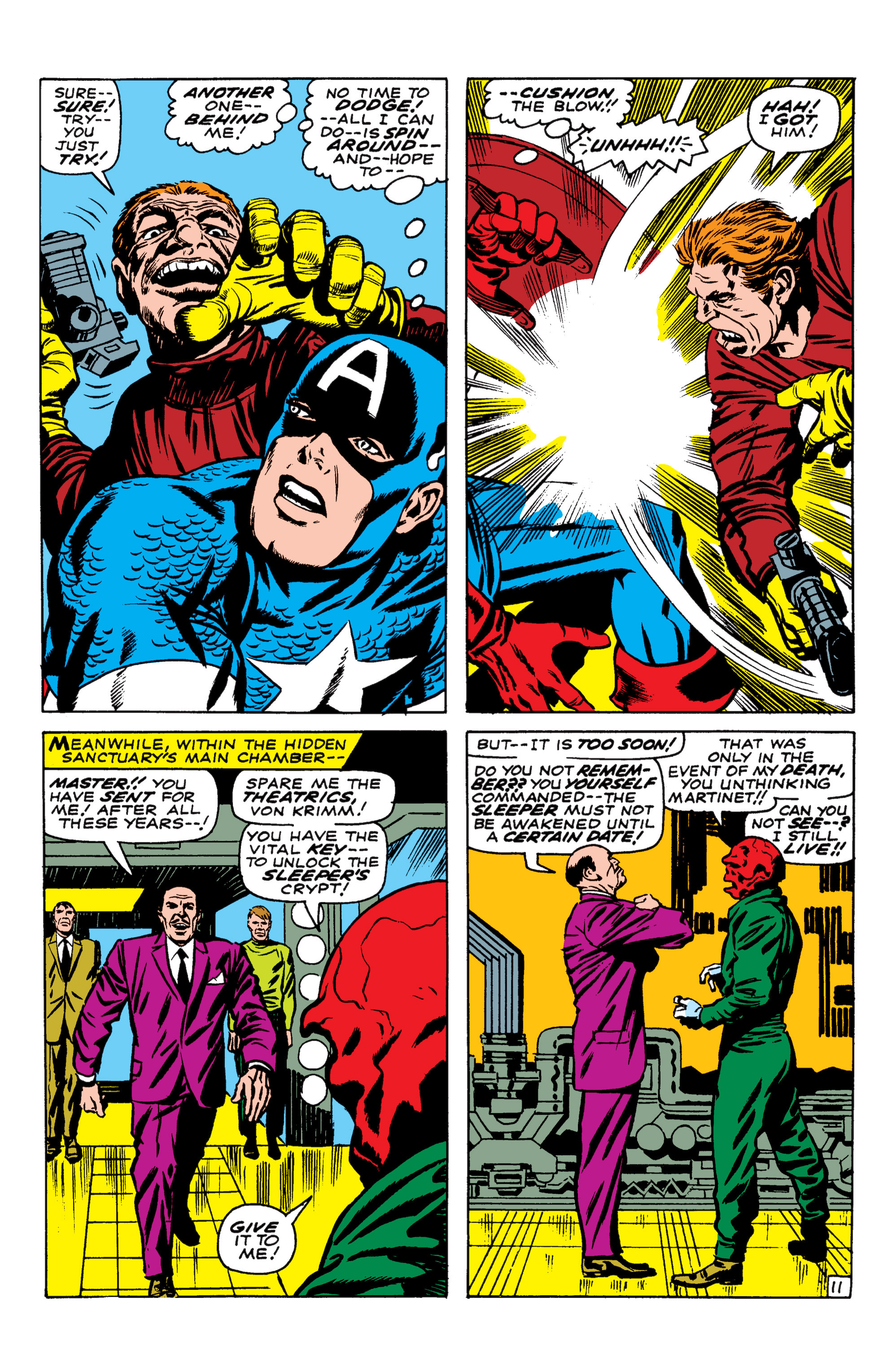 Read online Marvel Masterworks: Captain America comic -  Issue # TPB 3 (Part 1) - 17