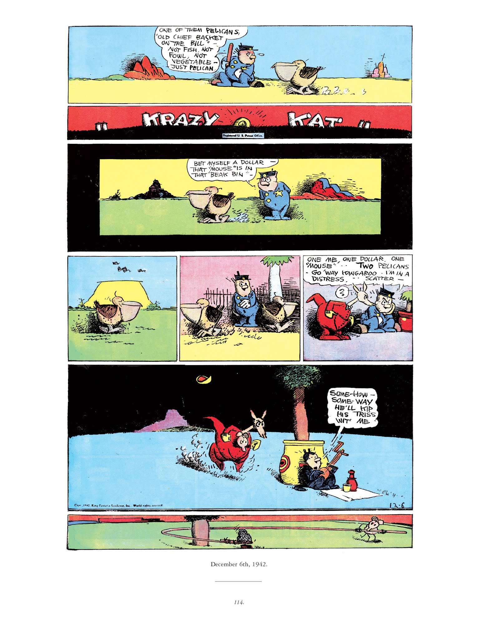 Read online Krazy & Ignatz comic -  Issue # TPB 12 - 113