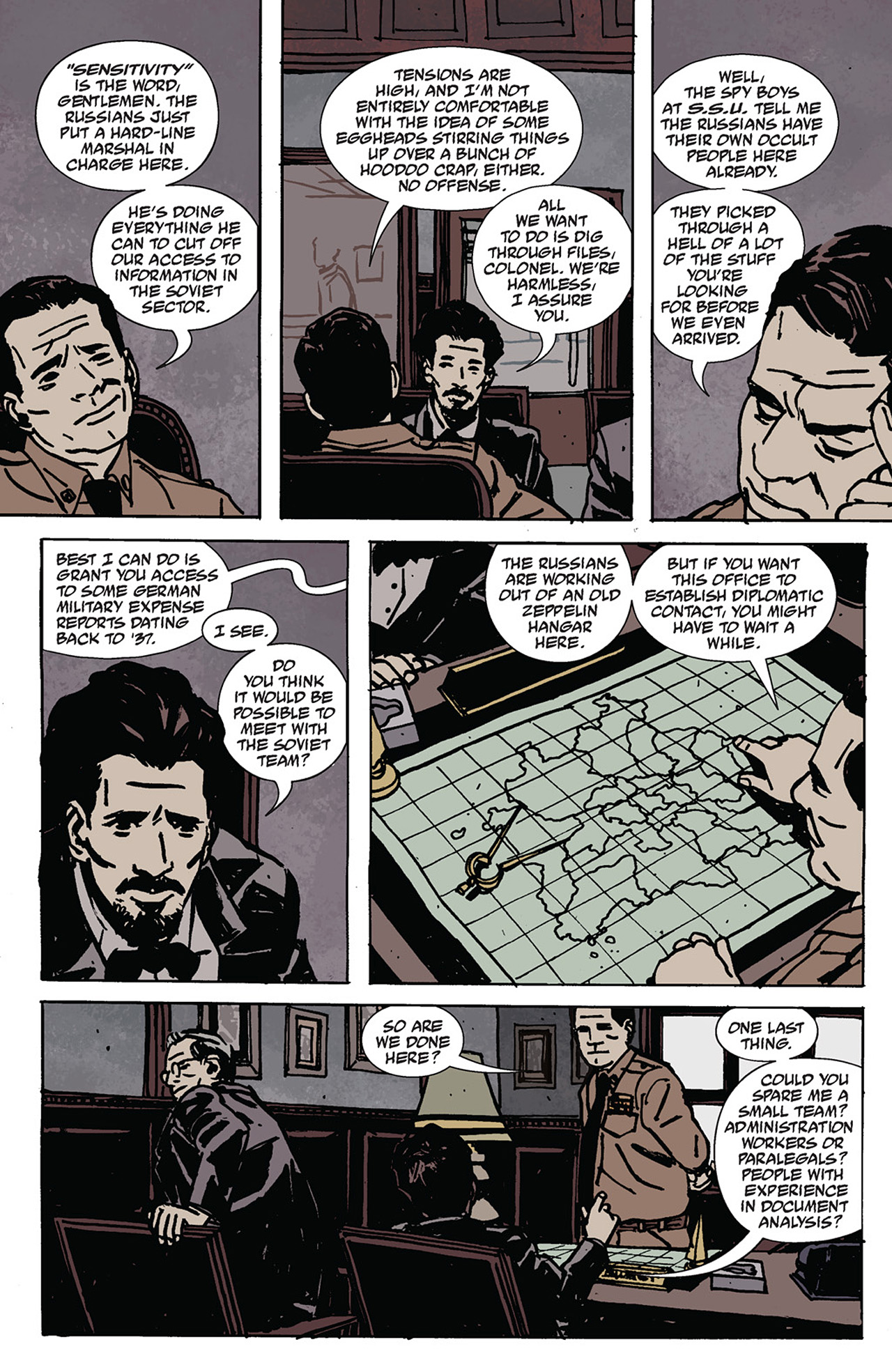 Read online B.P.R.D.: 1946 comic -  Issue #1 - 11