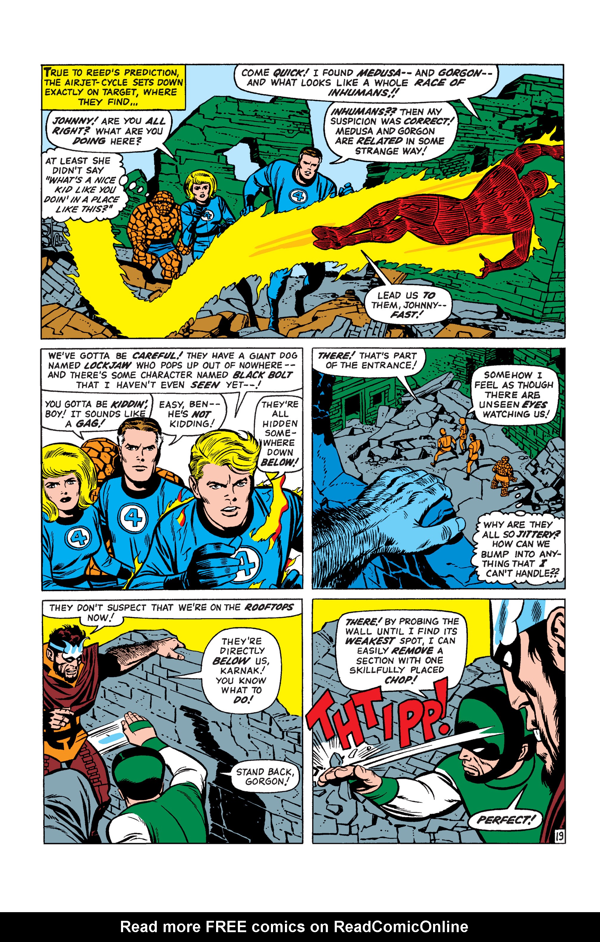 Read online Fantastic Four (1961) comic -  Issue #45 - 20