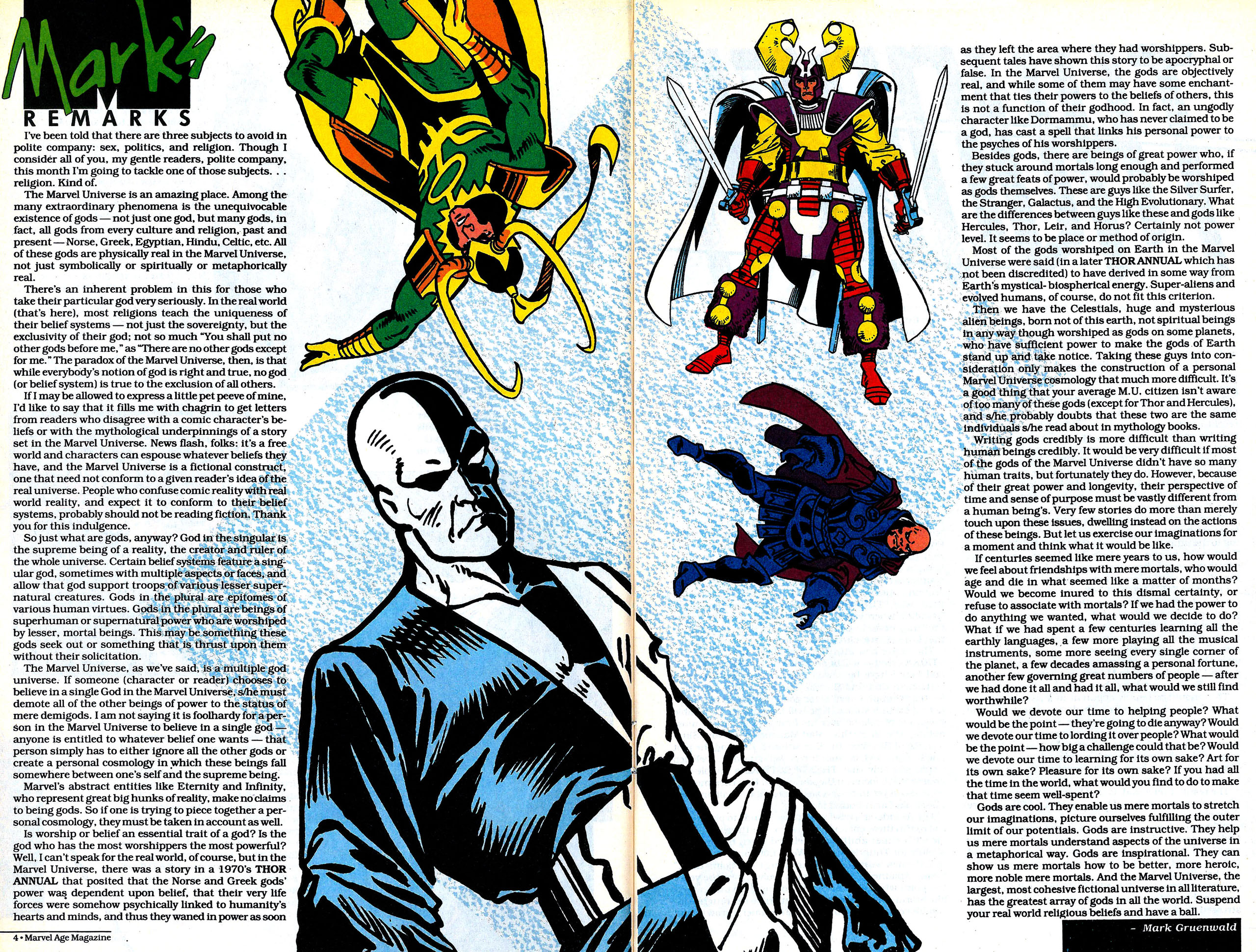 Read online Marvel Age comic -  Issue #123 - 6