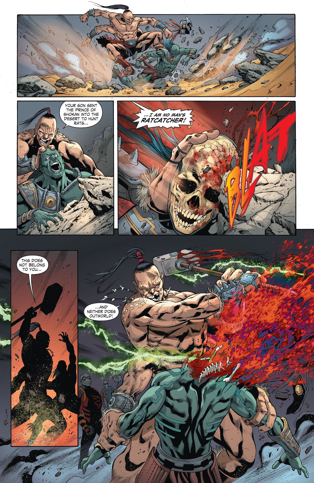 Read online Mortal Kombat X [I] comic -  Issue # _TPB 1 - 77
