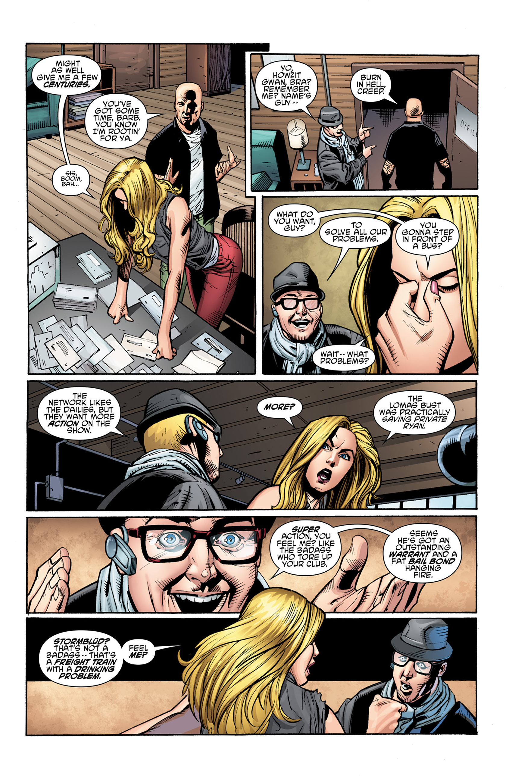 Read online Barb Wire (2015) comic -  Issue #1 - 22