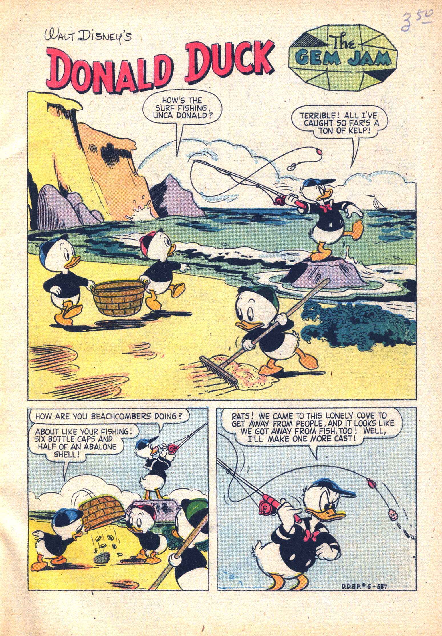 Read online Donald Duck Beach Party comic -  Issue #5 - 3