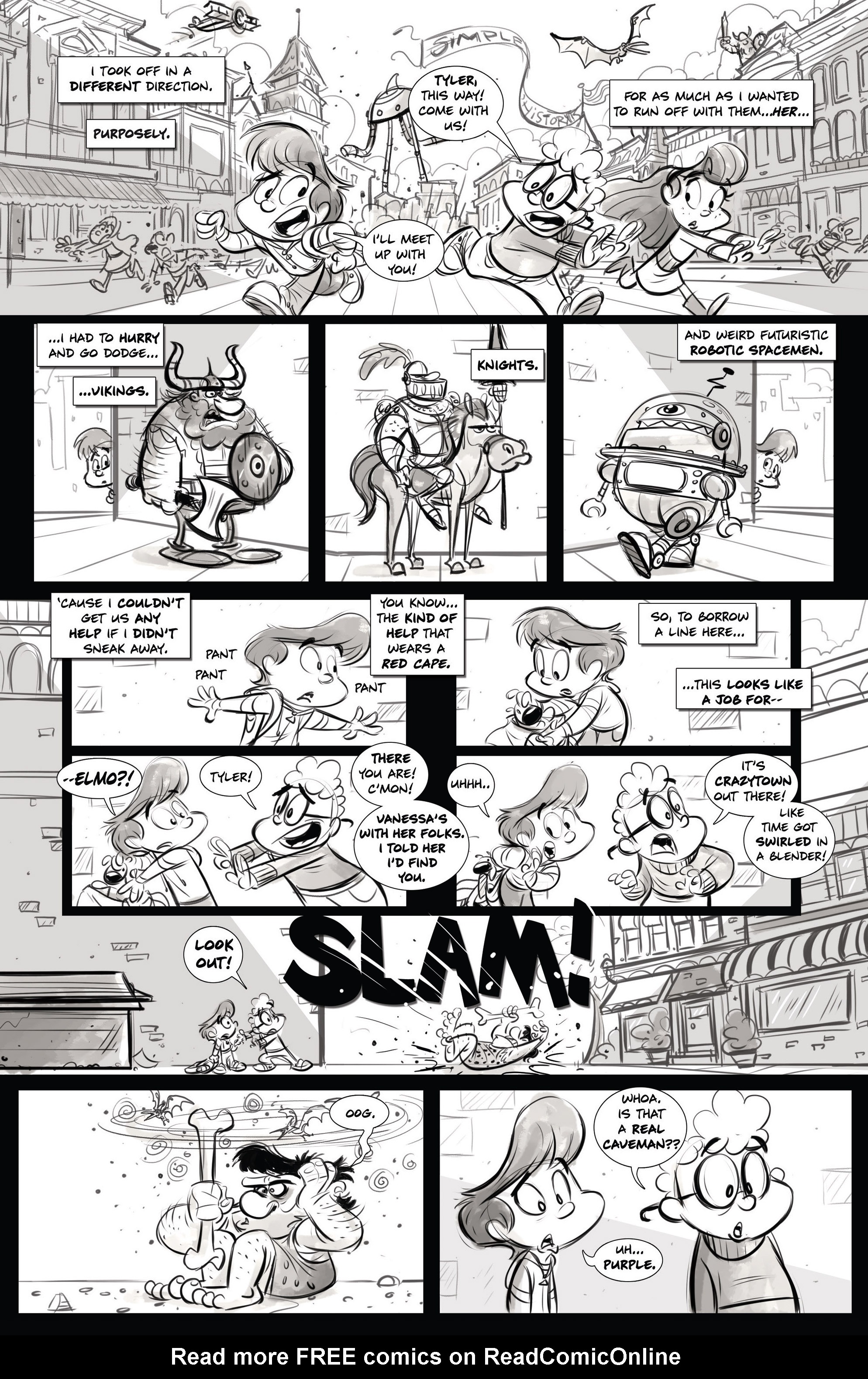 Read online Herobear and the Kid 2016 Fall Special comic -  Issue # Full - 8