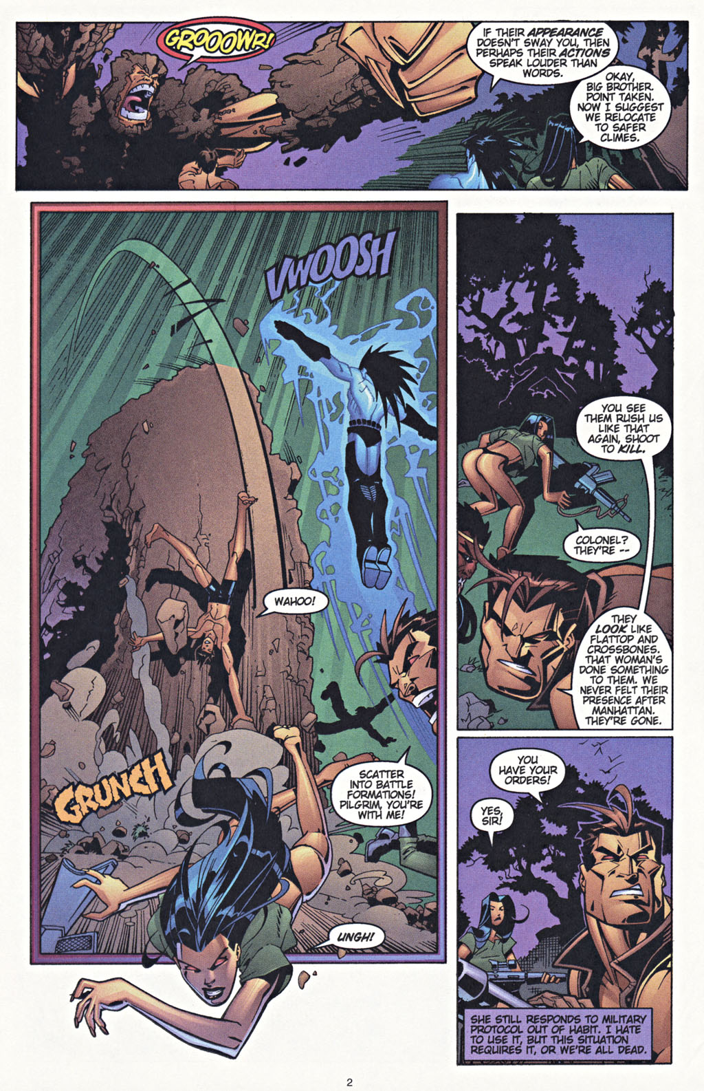Read online Wetworks comic -  Issue #23 - 3