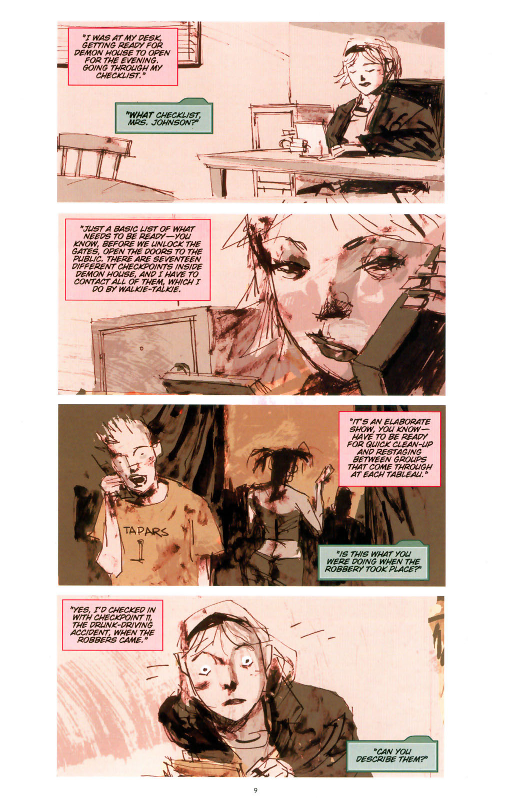 Read online CSI: Crime Scene Investigation: Demon House comic -  Issue #2 - 11