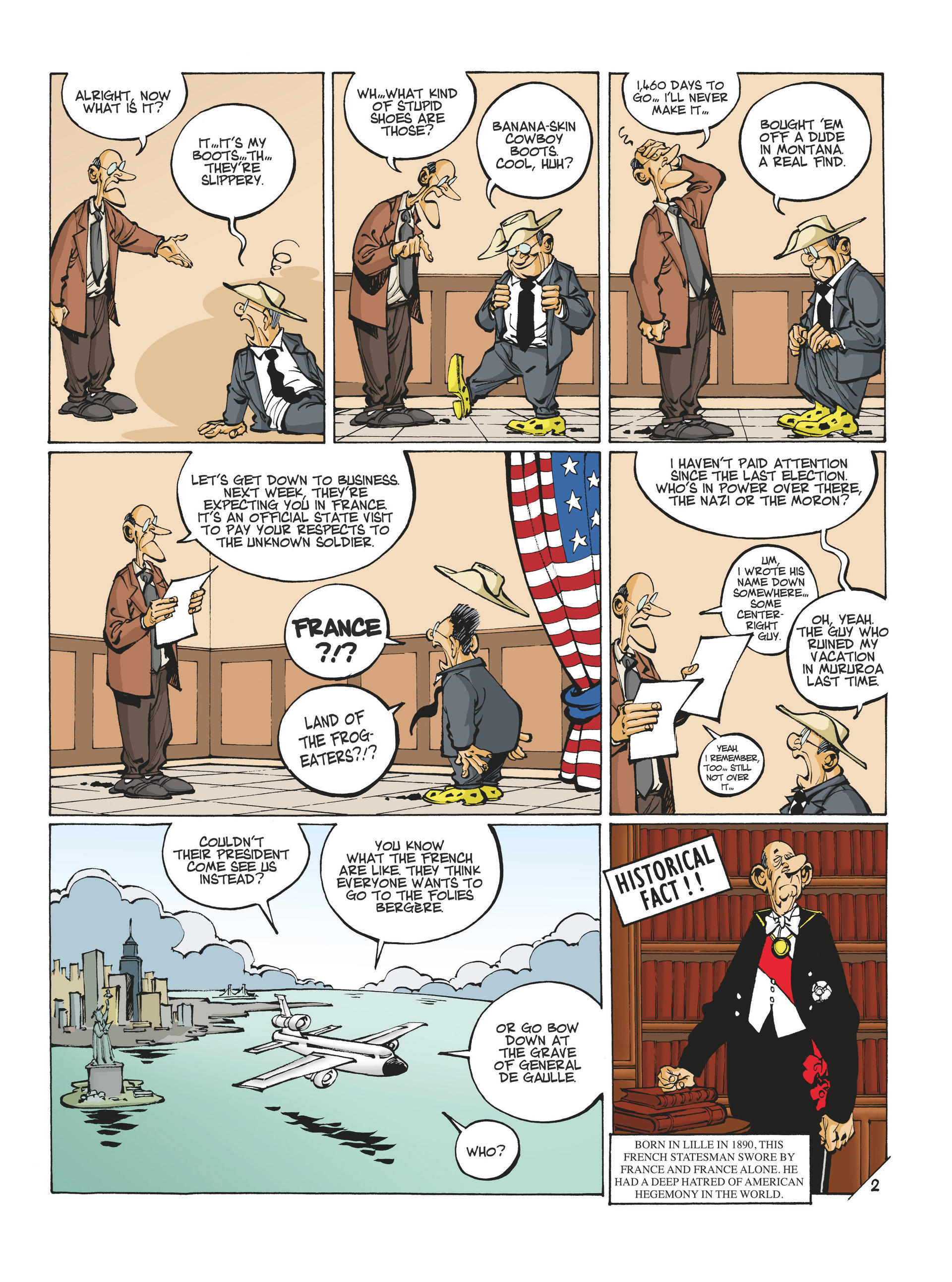 Read online Mister President comic -  Issue #2 - 4