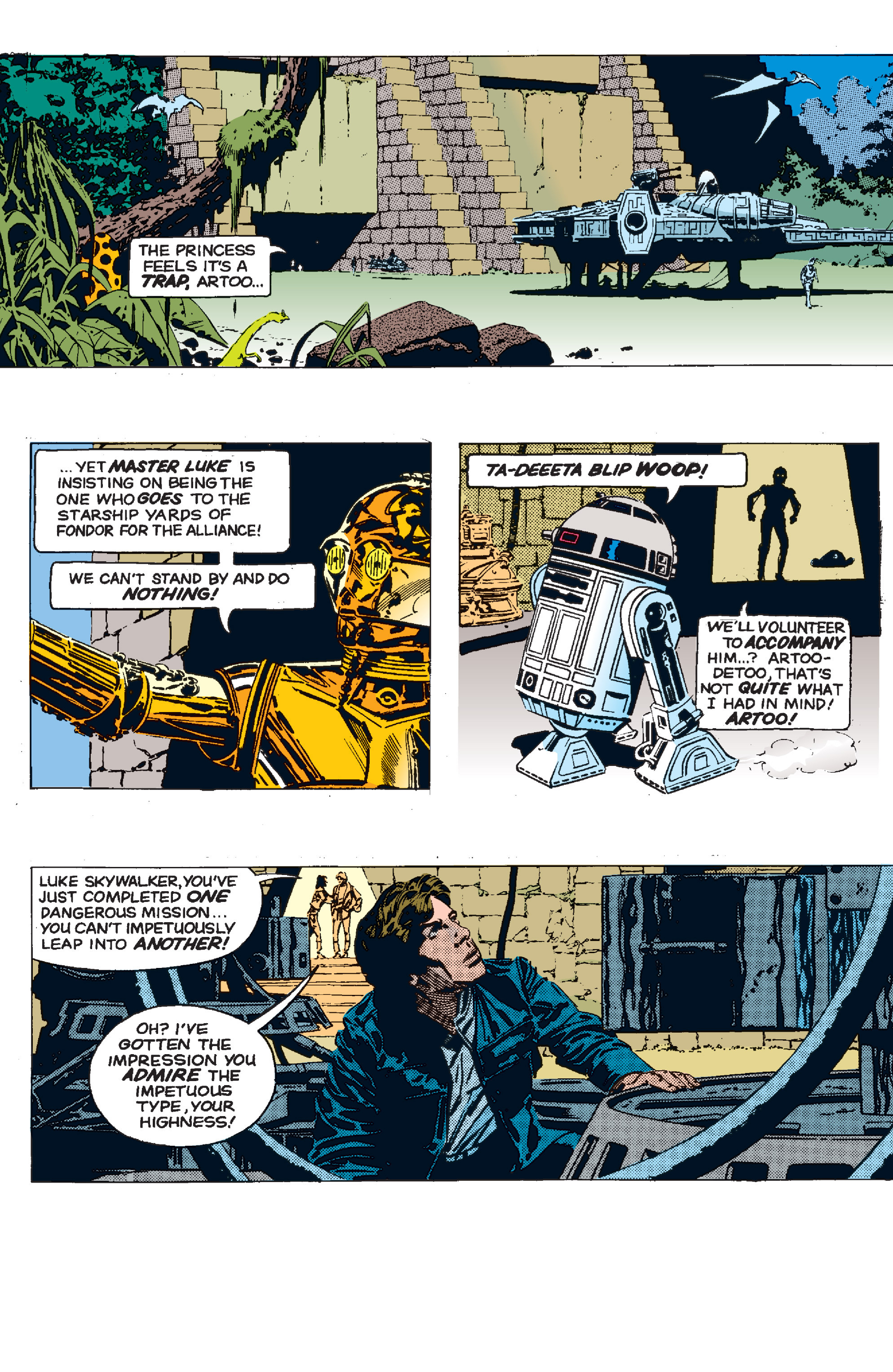 Read online Star Wars Legends: The Newspaper Strips - Epic Collection comic -  Issue # TPB (Part 5) - 37